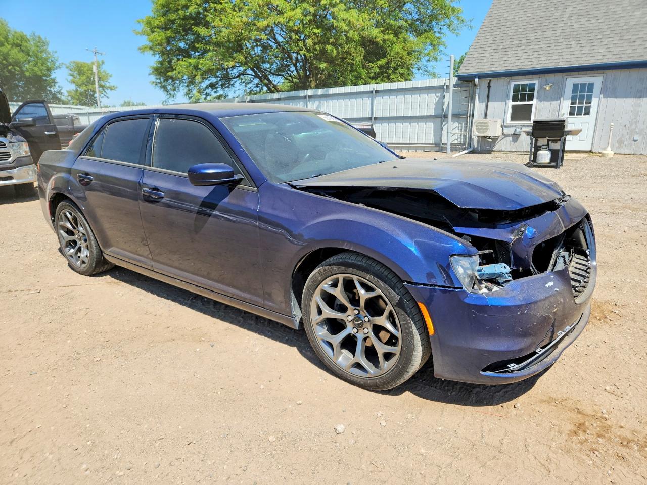 2015 Chrysler 300 S Blue vin: 2C3CCABG0FH814209