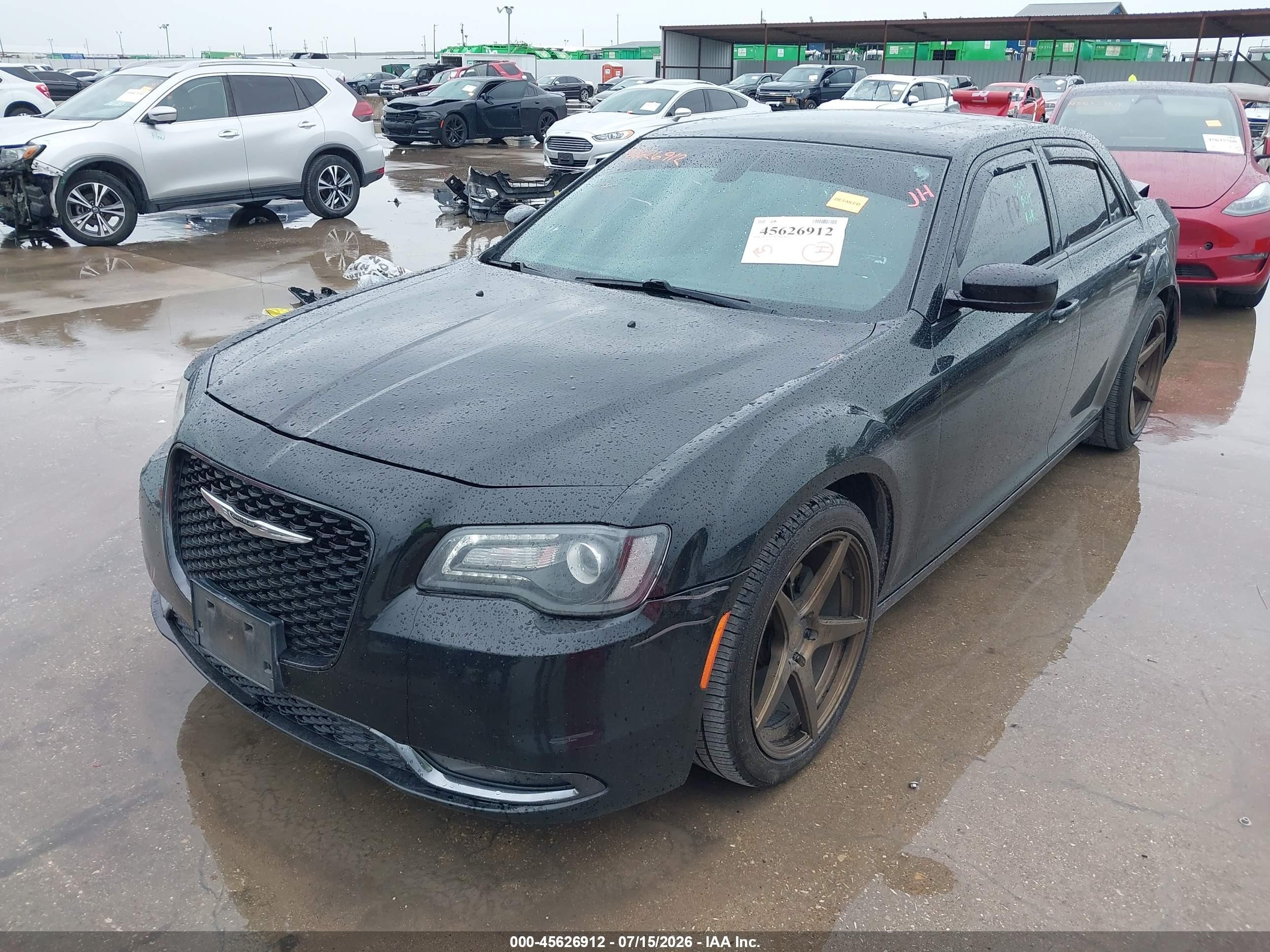 2015 Chrysler 300 300s Черный vin: 2C3CCABG0FH926864