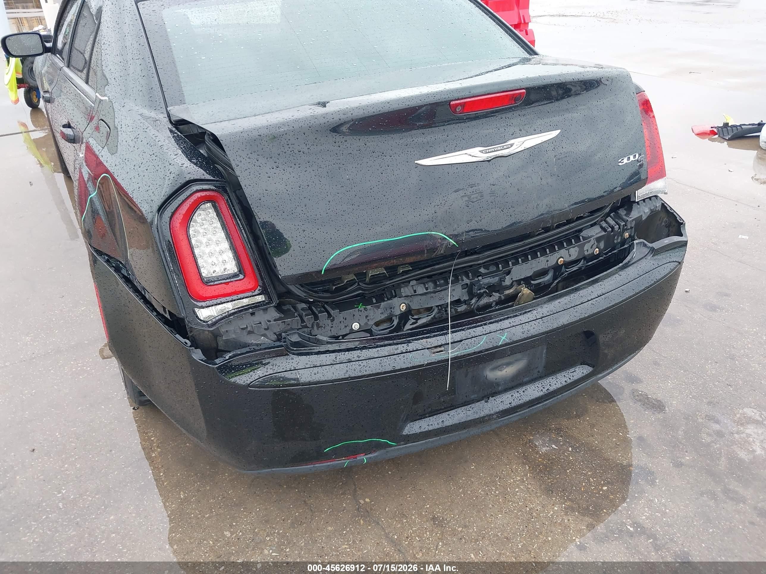 2015 Chrysler 300 300s Черный vin: 2C3CCABG0FH926864