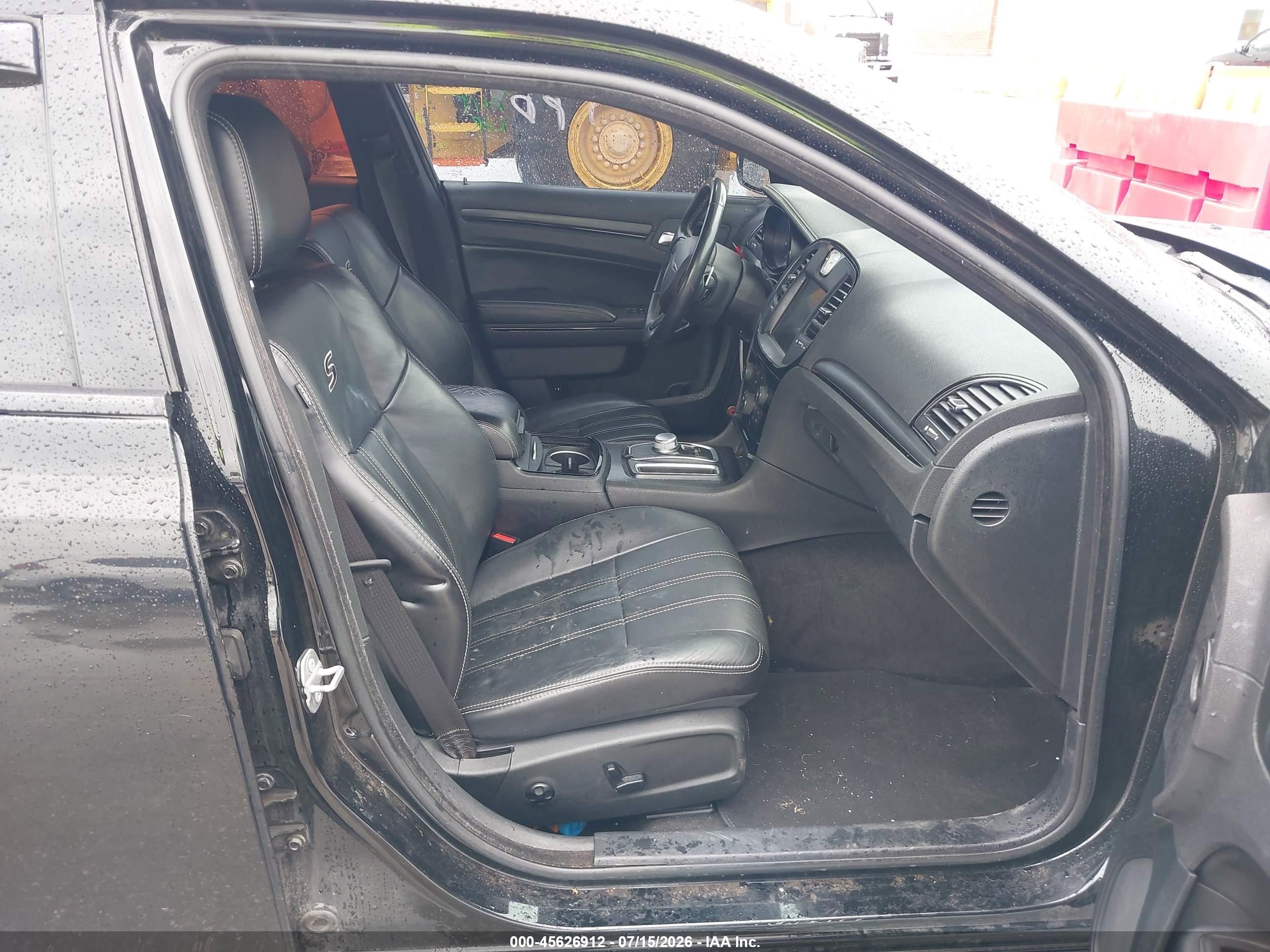 2015 Chrysler 300 300s Черный vin: 2C3CCABG0FH926864