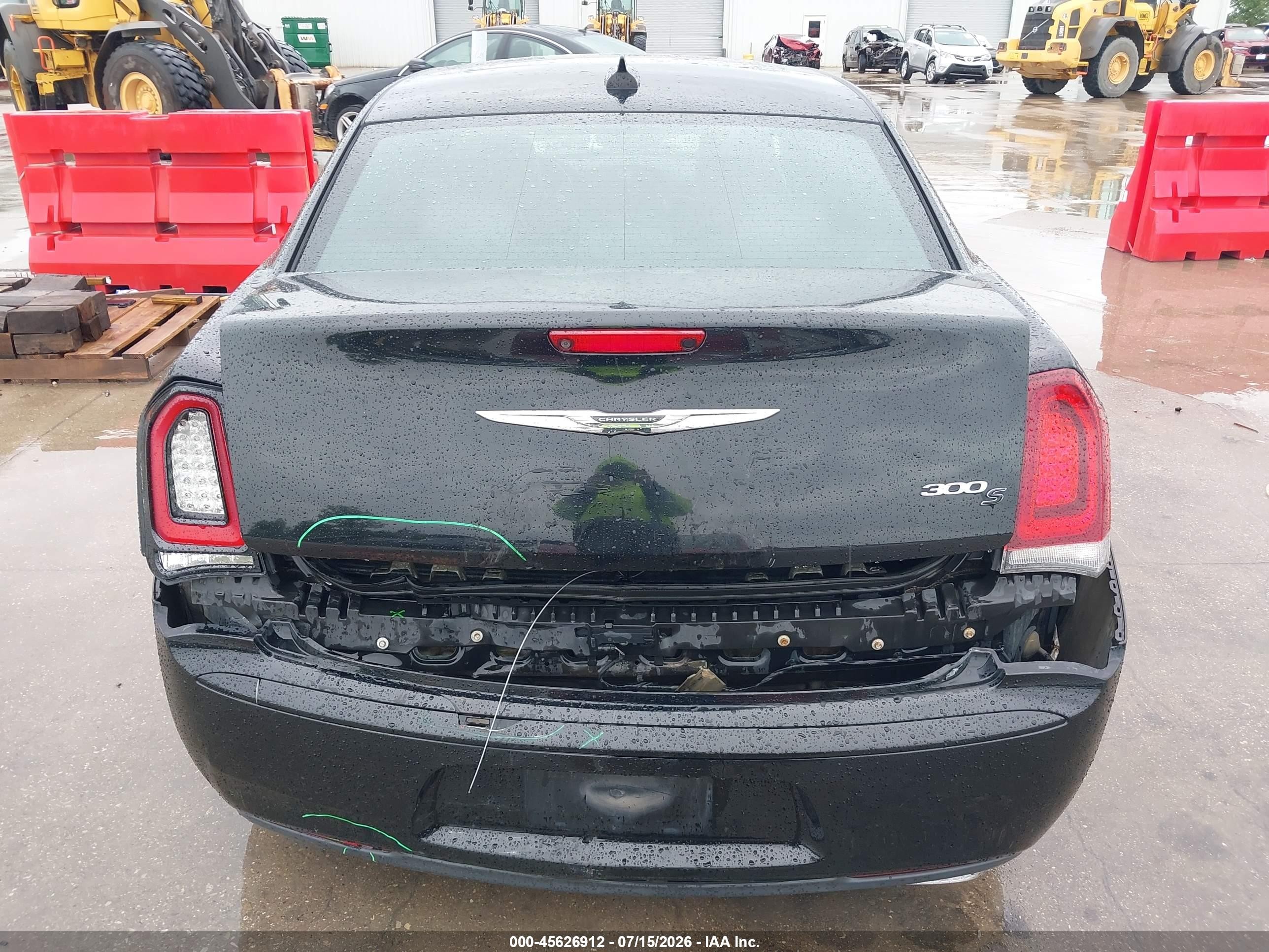 2015 Chrysler 300 300s Черный vin: 2C3CCABG0FH926864