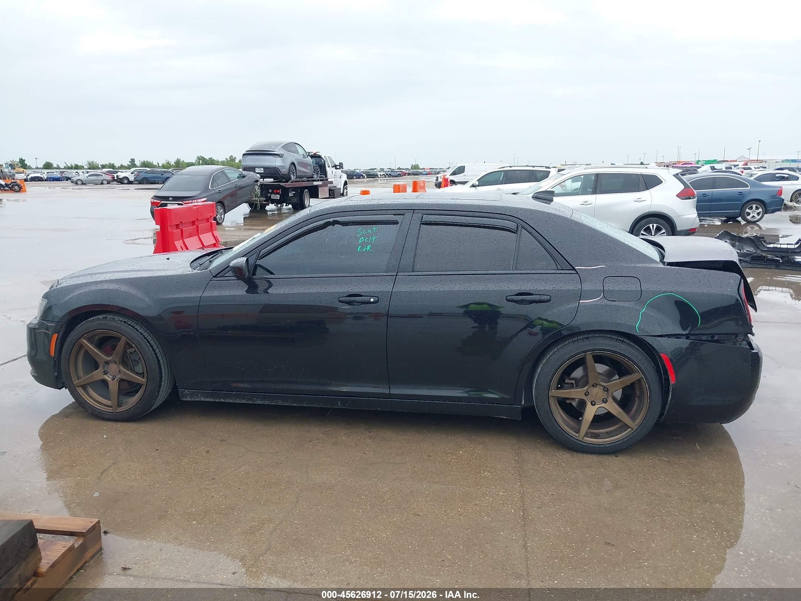 2015 Chrysler 300 300s Черный vin: 2C3CCABG0FH926864
