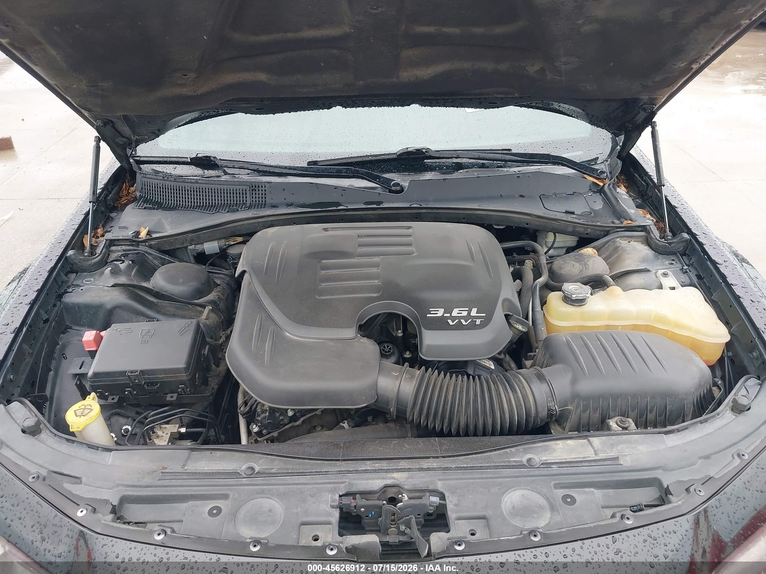 2015 Chrysler 300 300s Черный vin: 2C3CCABG0FH926864
