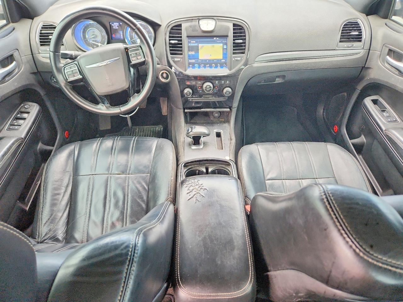 2014 Chrysler 300 S White vin: 2C3CCABG1EH272729
