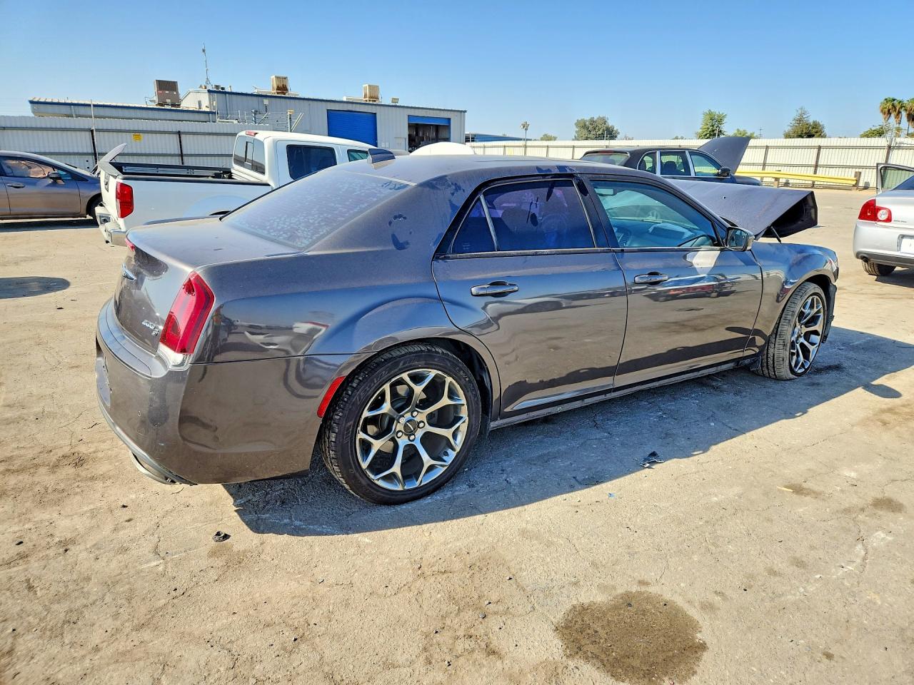 2015 Chrysler 300 S Gray vin: 2C3CCABG1FH802926