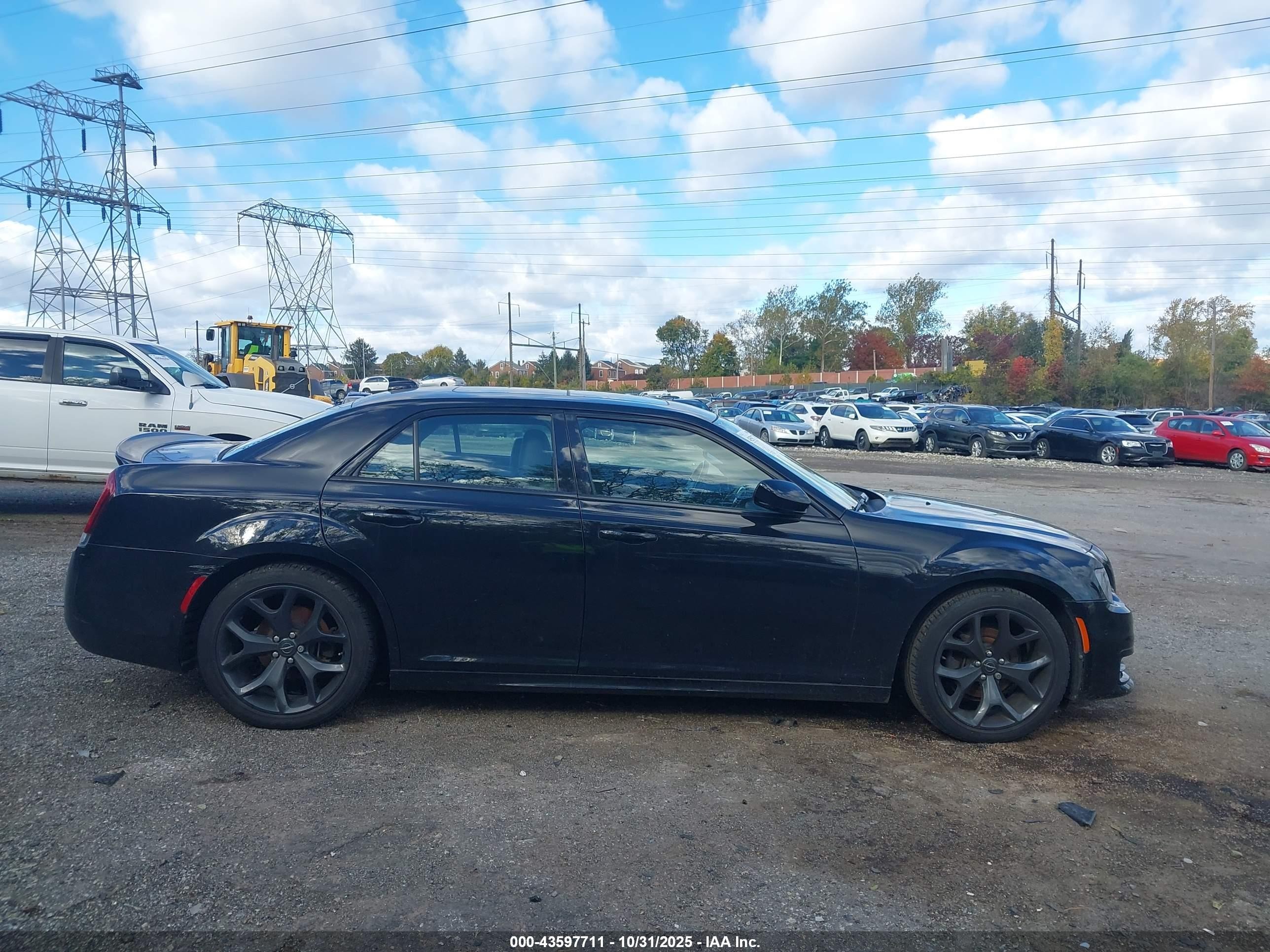 2020 Chrysler 300 300s Black vin: 2C3CCABG1LH255491
