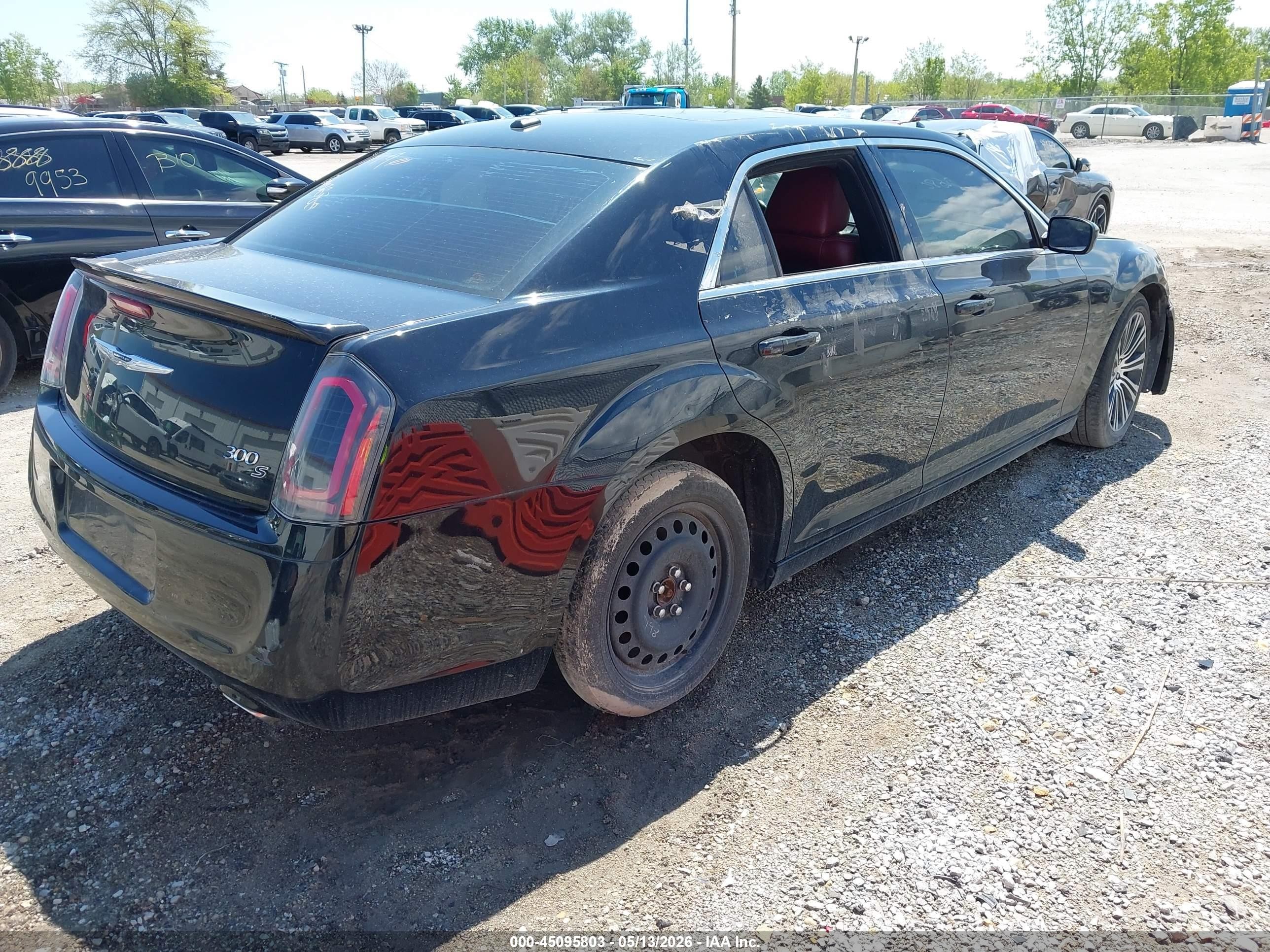 2013 Chrysler 300 300s Black vin: 2C3CCABG2DH644027