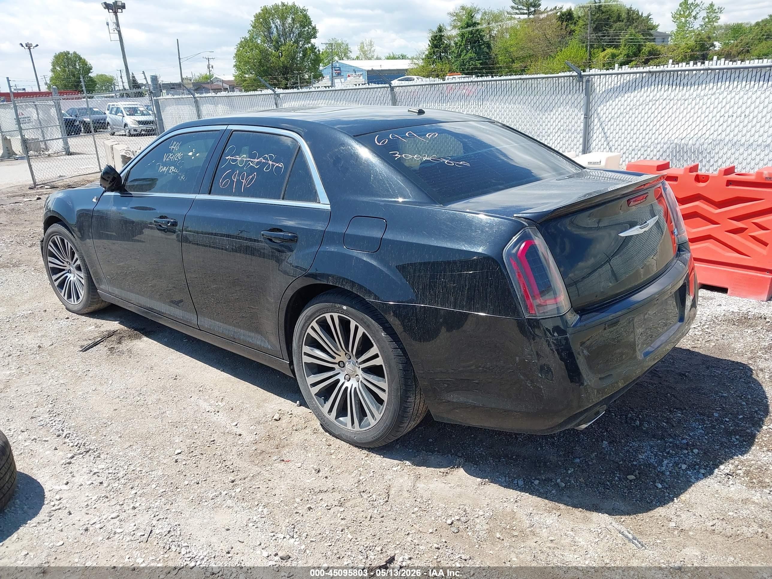 2013 Chrysler 300 300s Black vin: 2C3CCABG2DH644027