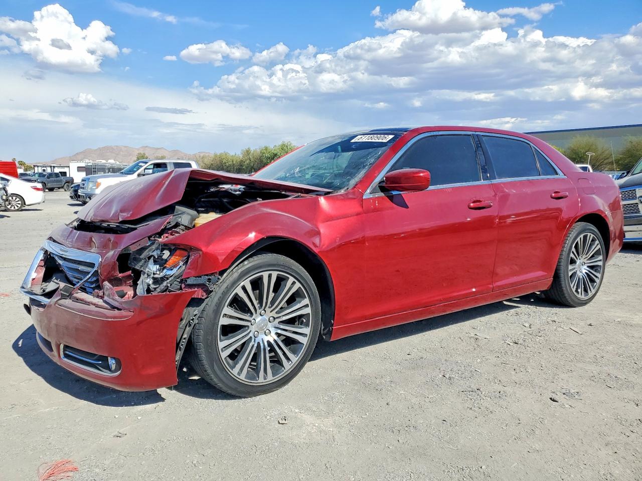 2014 Chrysler 300 S Maroon vin: 2C3CCABG2EH121625