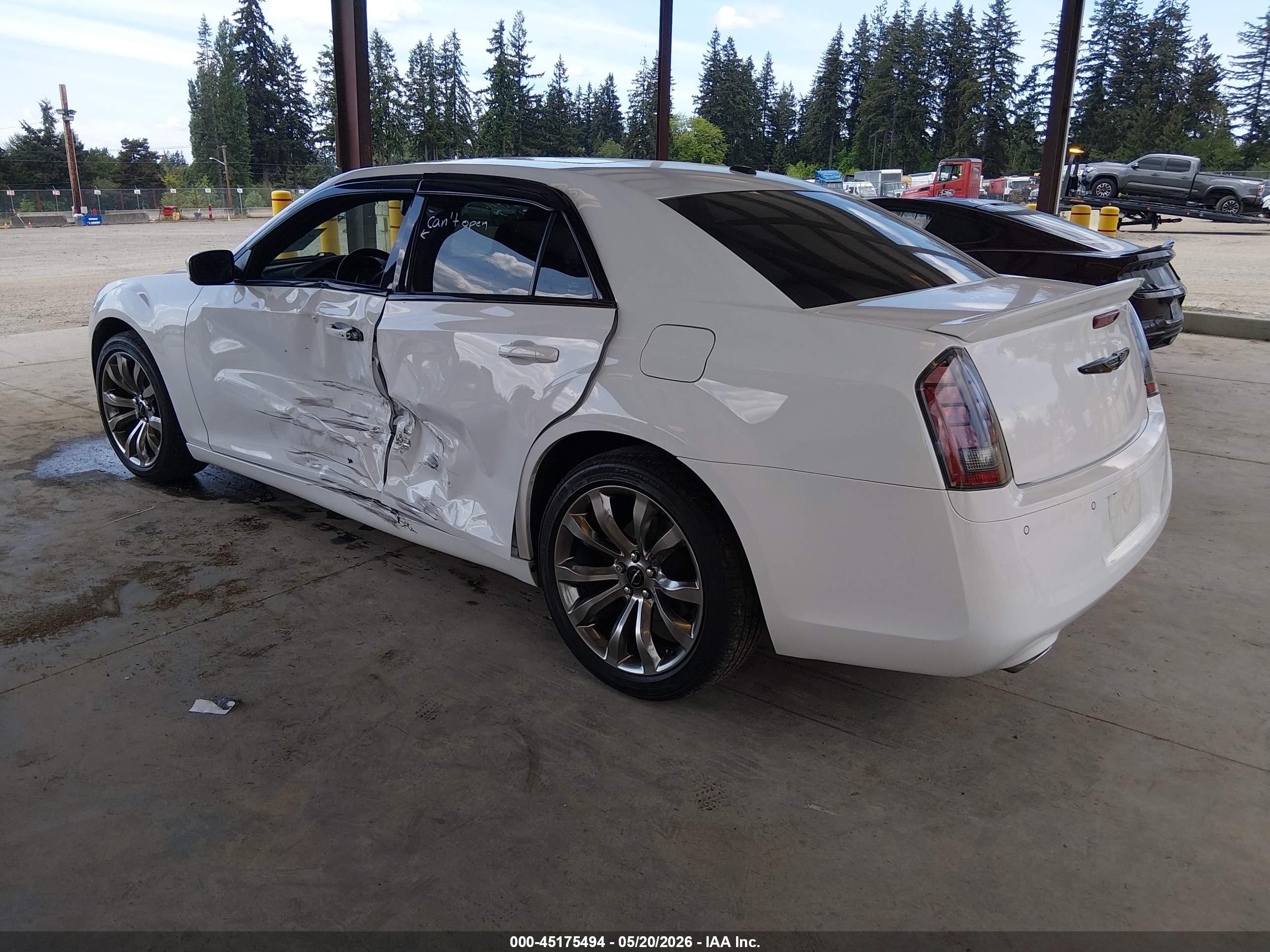 2014 Chrysler 300 300s White vin: 2C3CCABG2EH380793