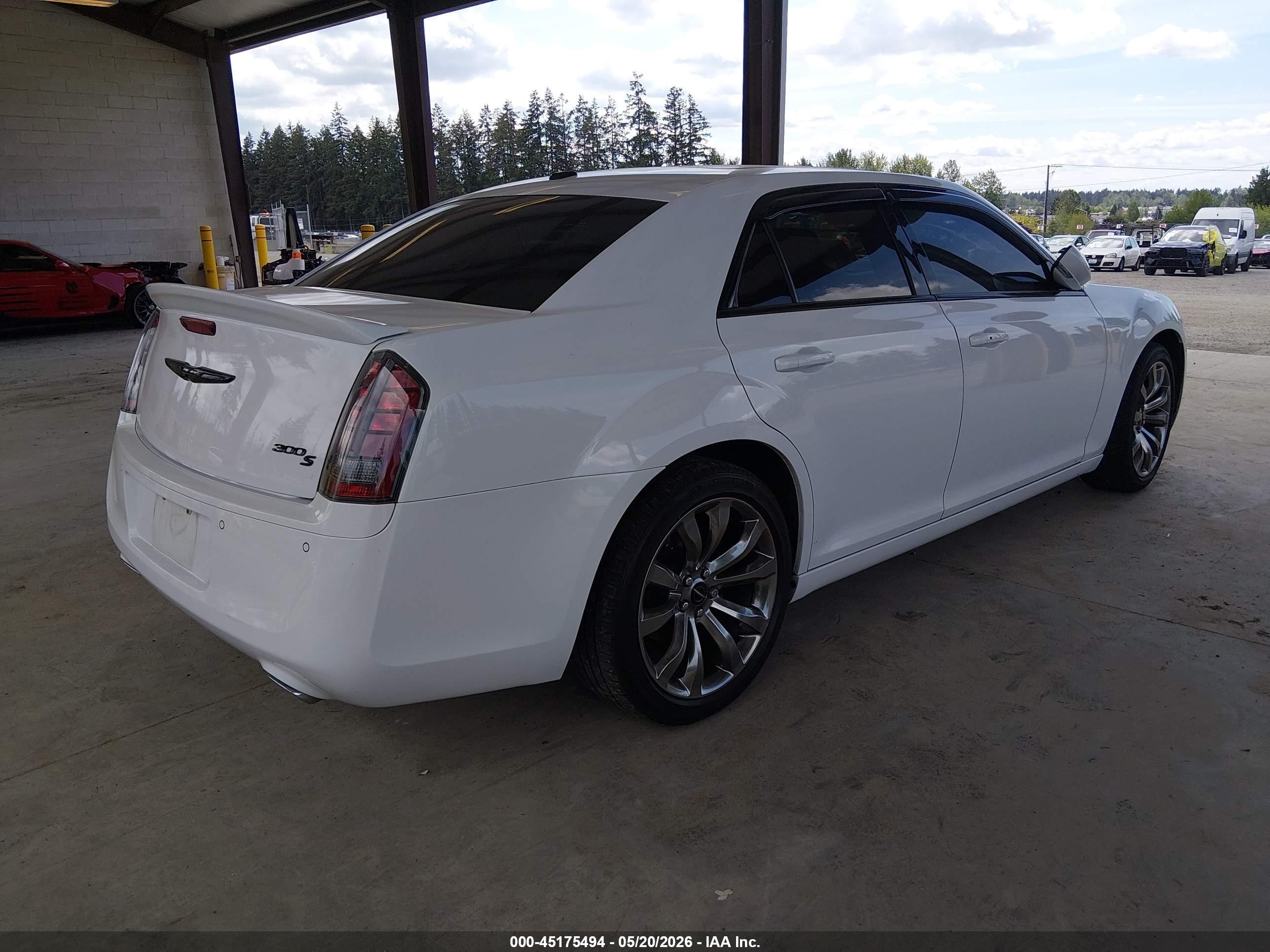 2014 Chrysler 300 300s White vin: 2C3CCABG2EH380793