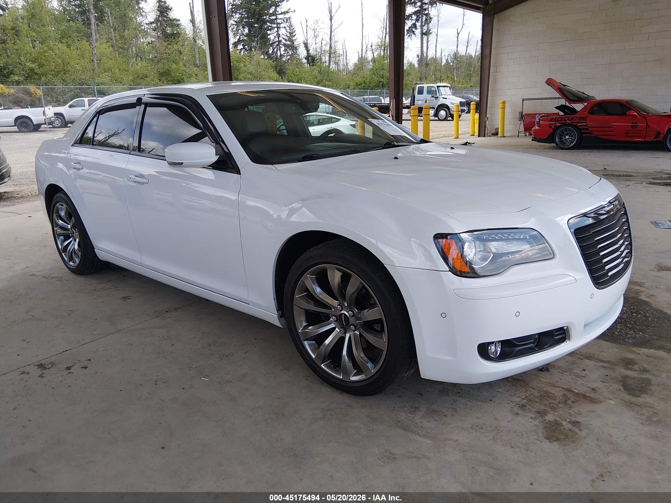 2014 Chrysler 300 300s White vin: 2C3CCABG2EH380793