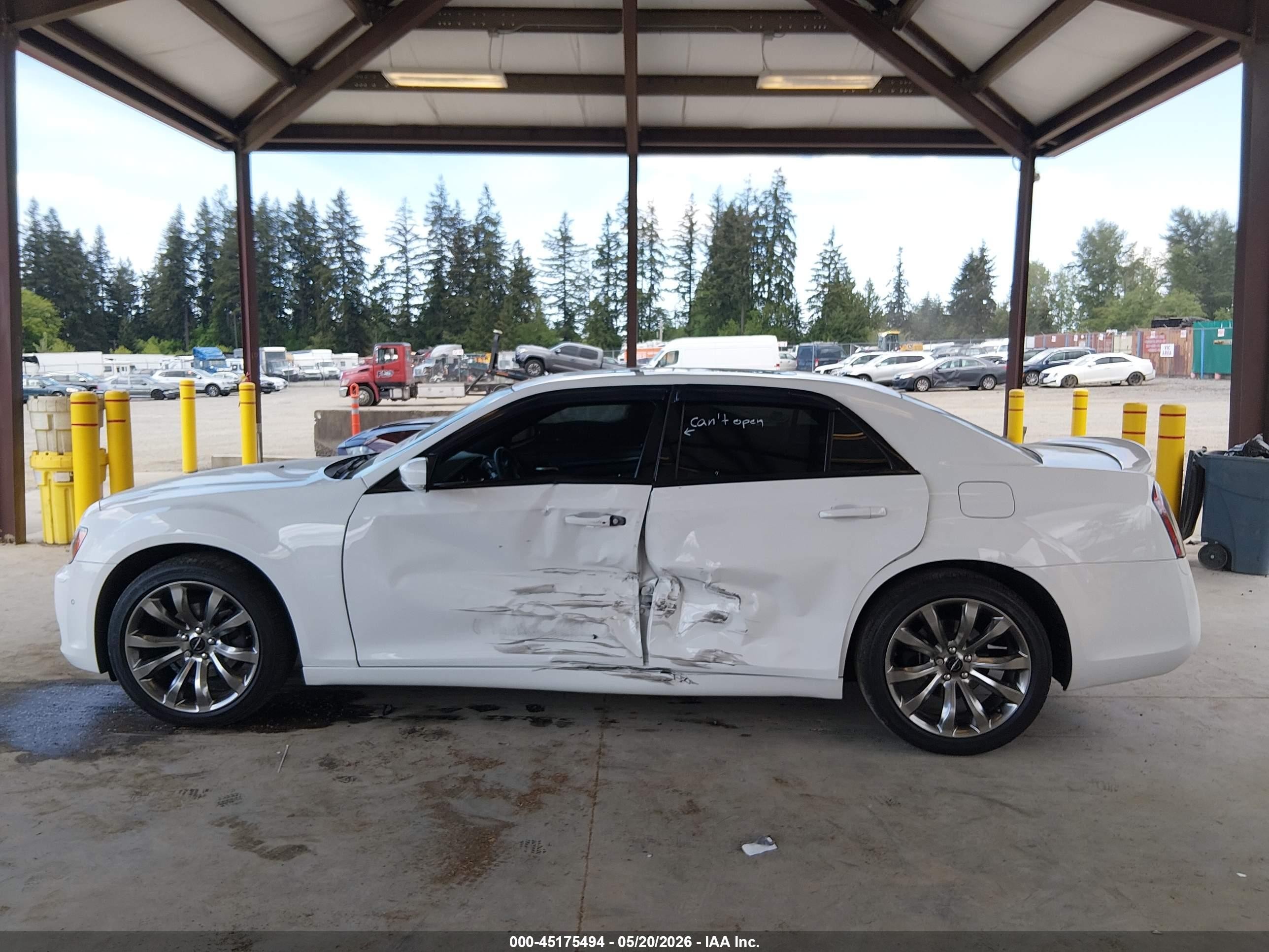 2014 Chrysler 300 300s White vin: 2C3CCABG2EH380793