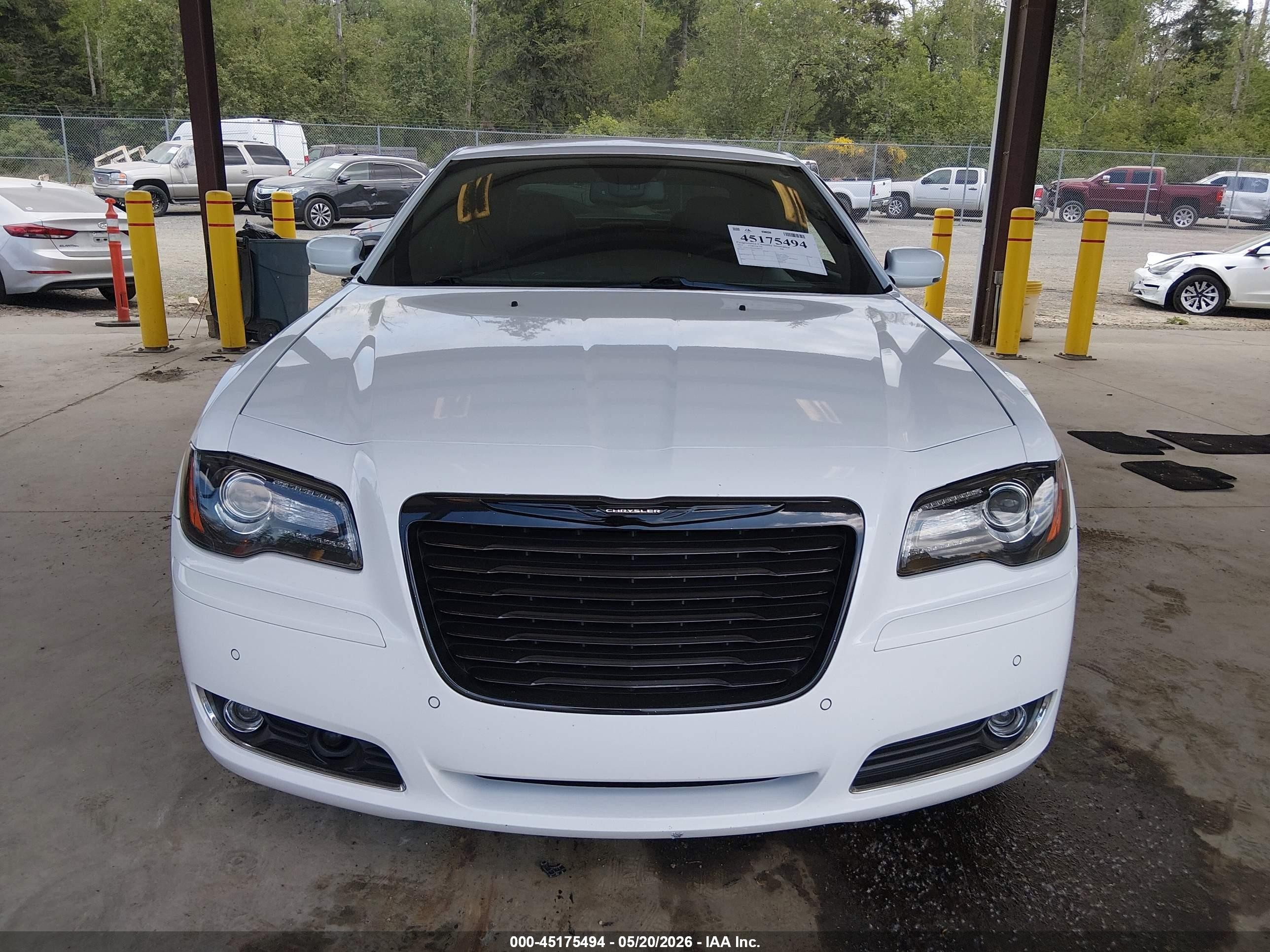 2014 Chrysler 300 300s White vin: 2C3CCABG2EH380793
