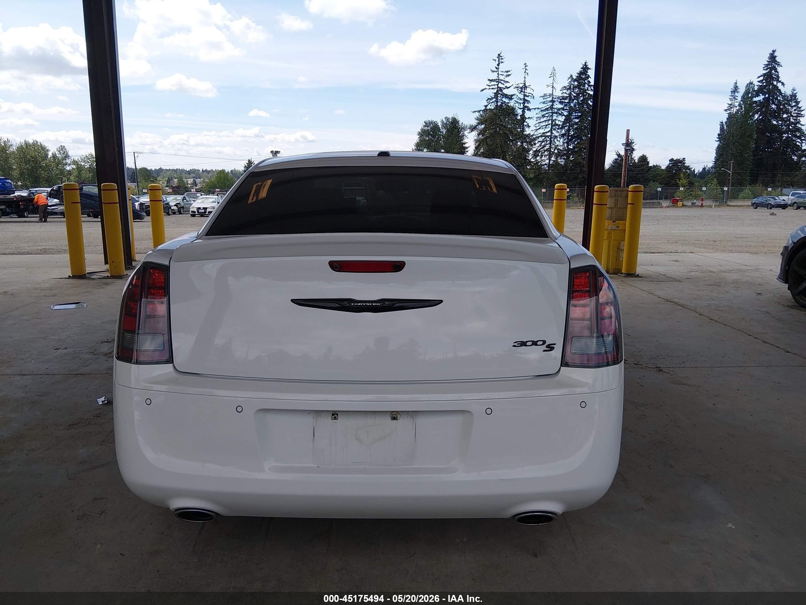 2014 Chrysler 300 300s White vin: 2C3CCABG2EH380793