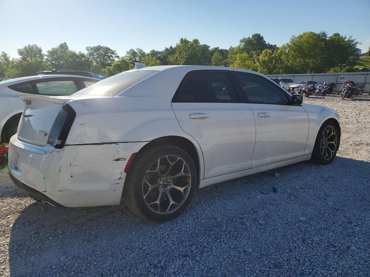 2015 Chrysler 300 S Белый vin: 2C3CCABG2FH921570