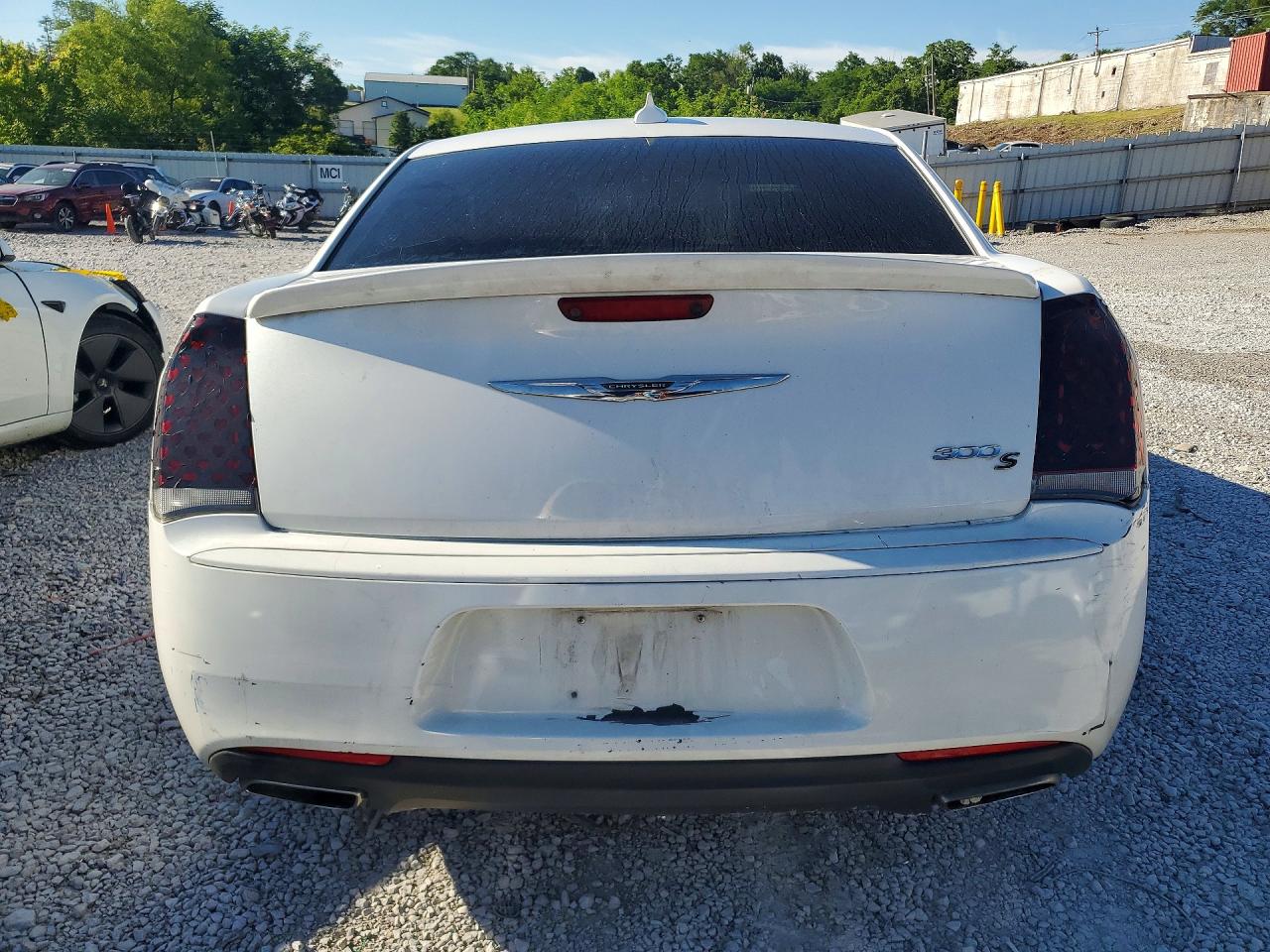 2015 Chrysler 300 S Белый vin: 2C3CCABG2FH921570