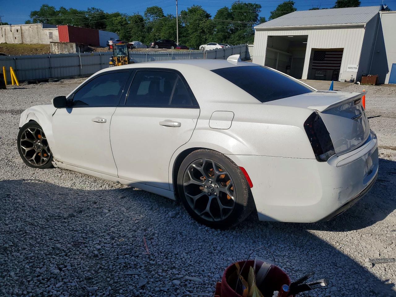 2015 Chrysler 300 S Белый vin: 2C3CCABG2FH921570