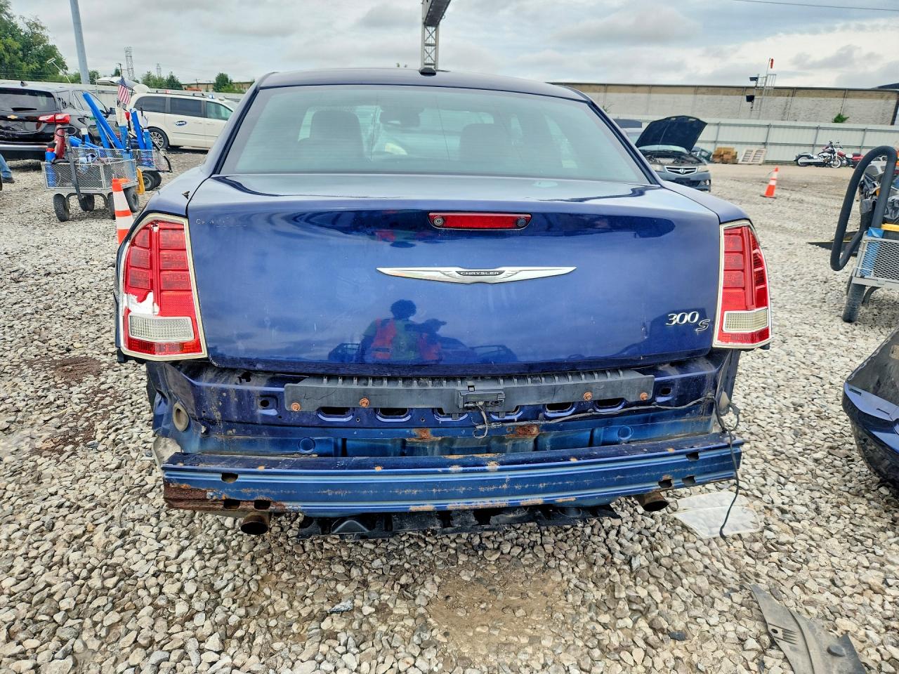 2013 Chrysler 300 S Blue vin: 2C3CCABG3DH703294