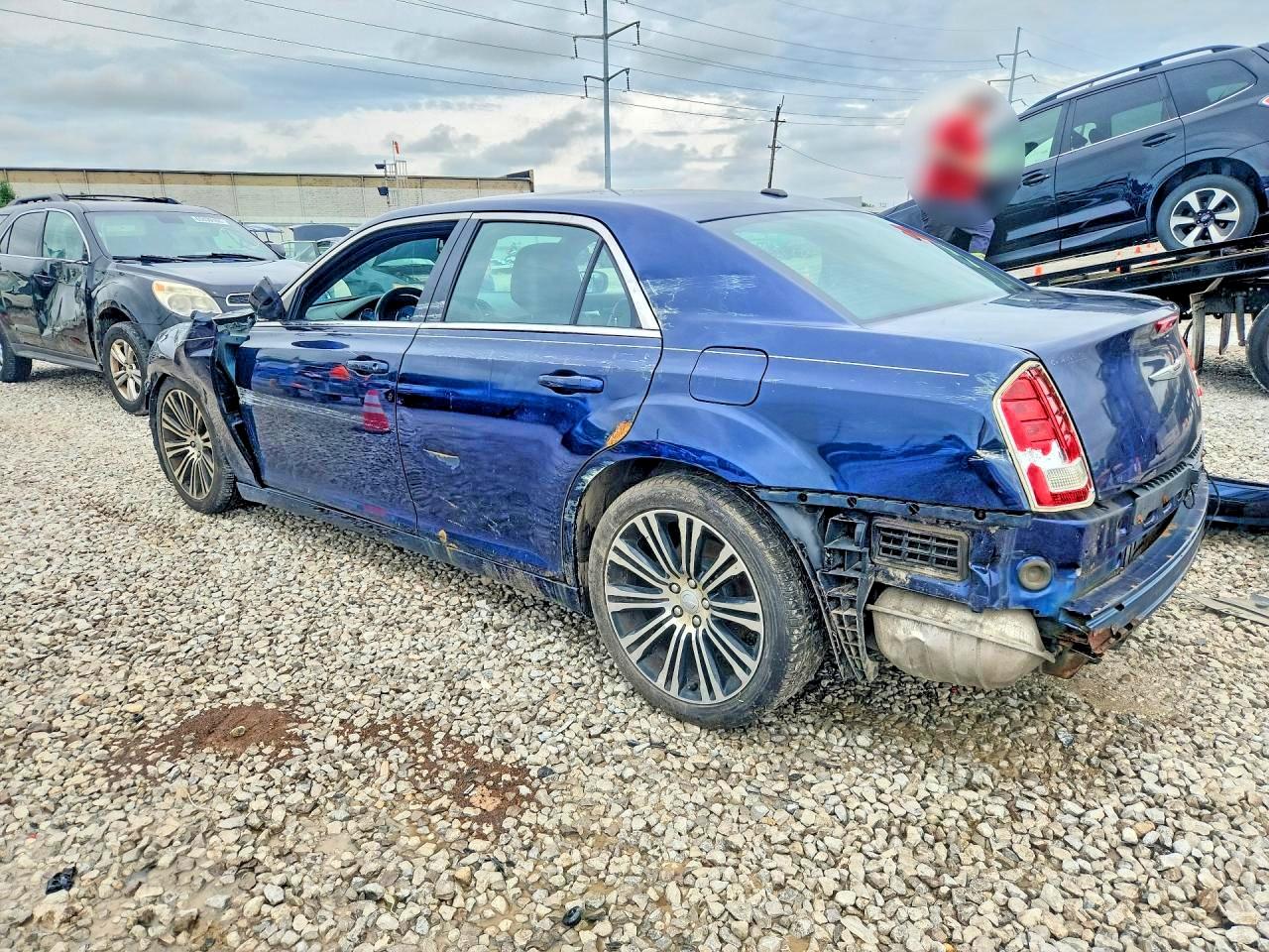 2013 Chrysler 300 S Blue vin: 2C3CCABG3DH703294