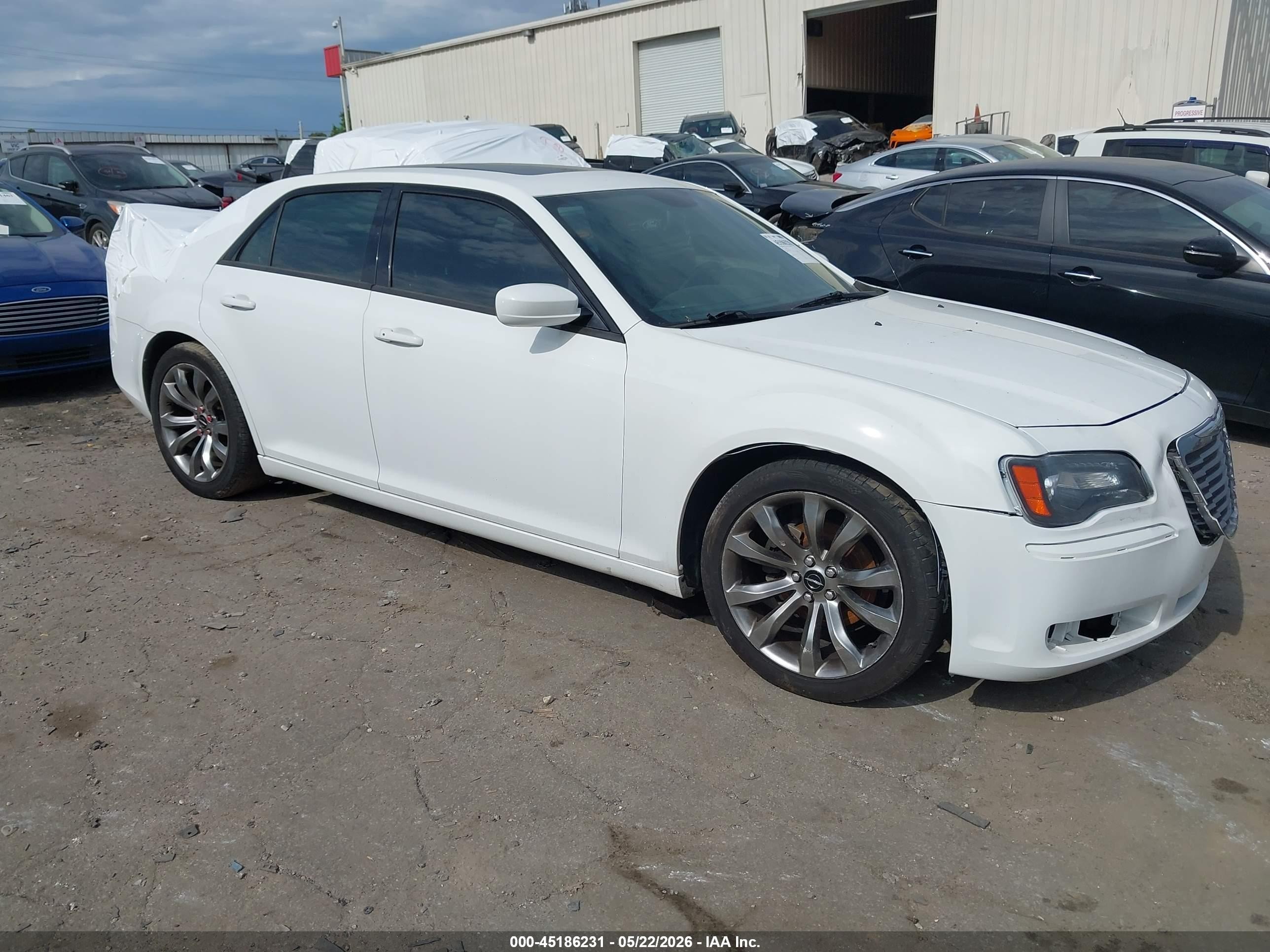 2014 Chrysler 300 300s White vin: 2C3CCABG3EH361265