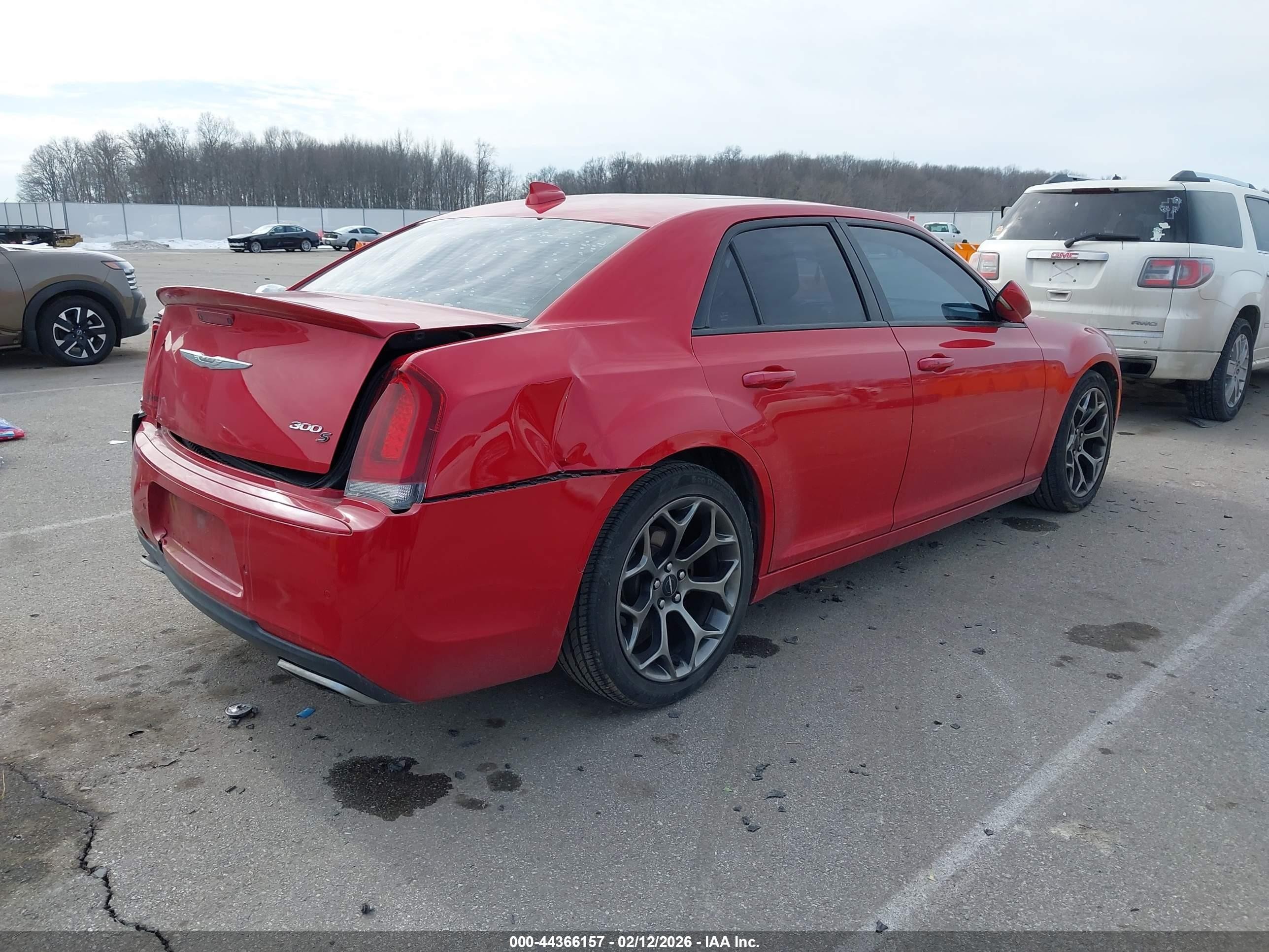 2015 Chrysler 300 300s Red vin: 2C3CCABG3FH755799