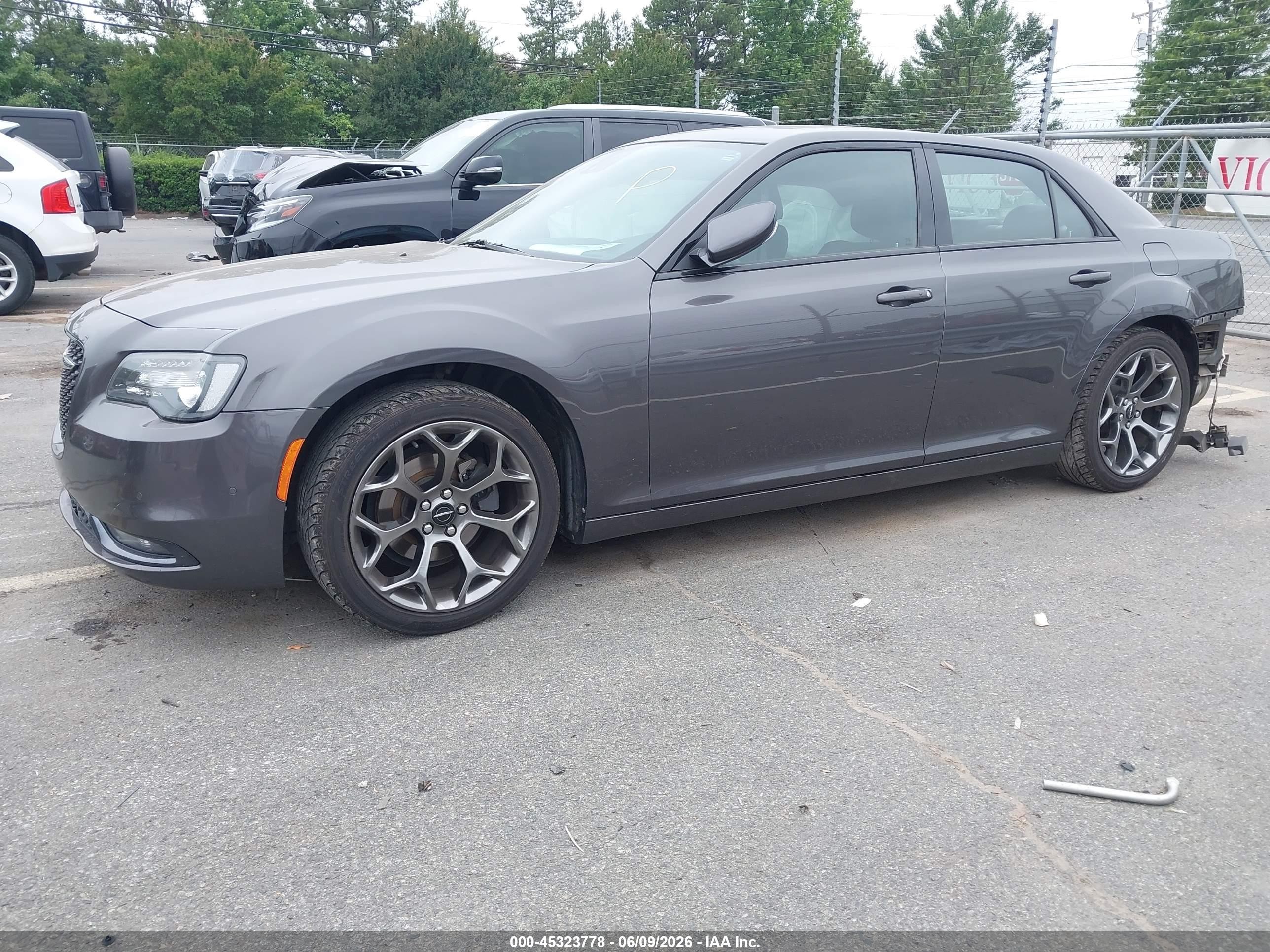 2015 Chrysler 300 300s Серый vin: 2C3CCABG3FH786874
