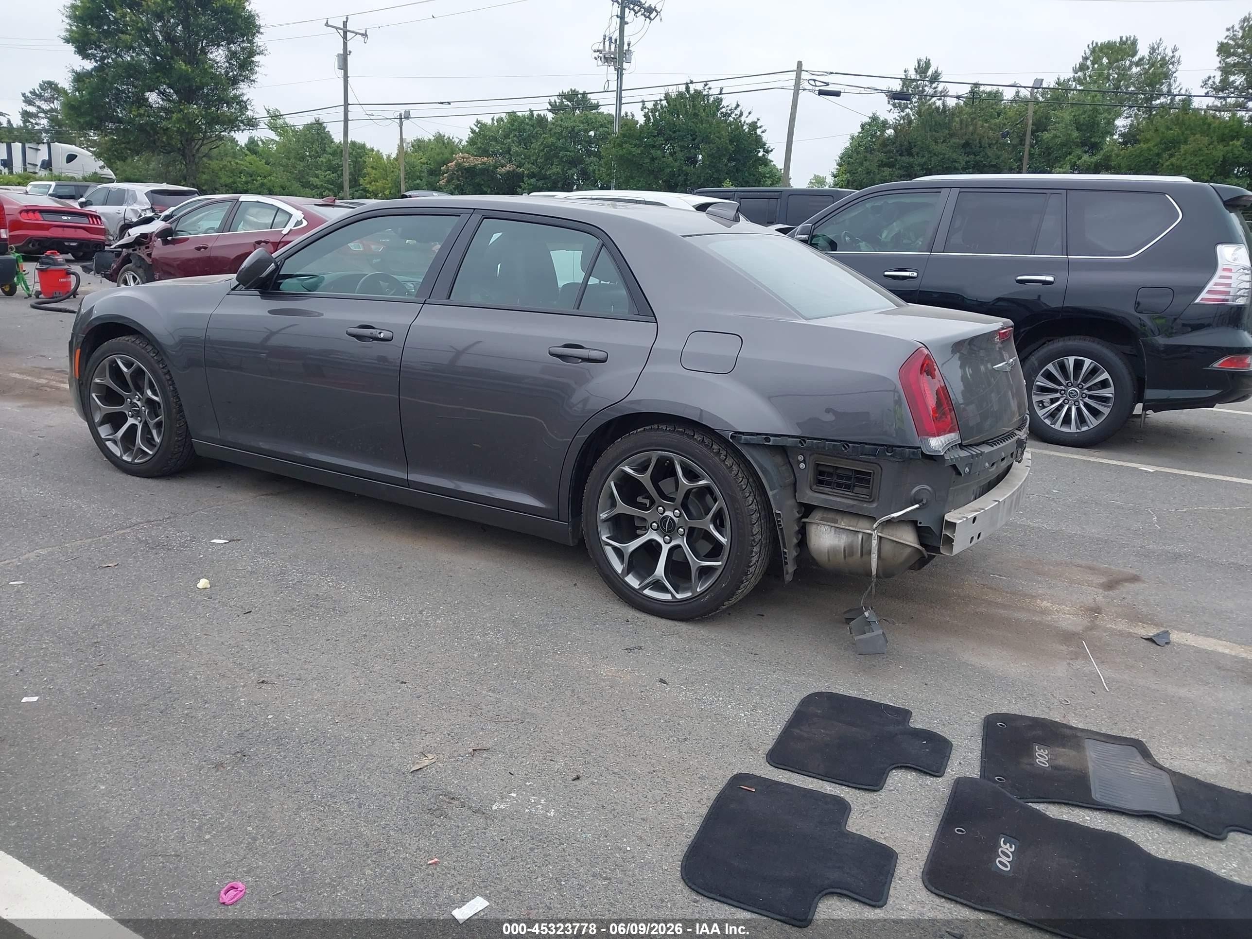 2015 Chrysler 300 300s Серый vin: 2C3CCABG3FH786874