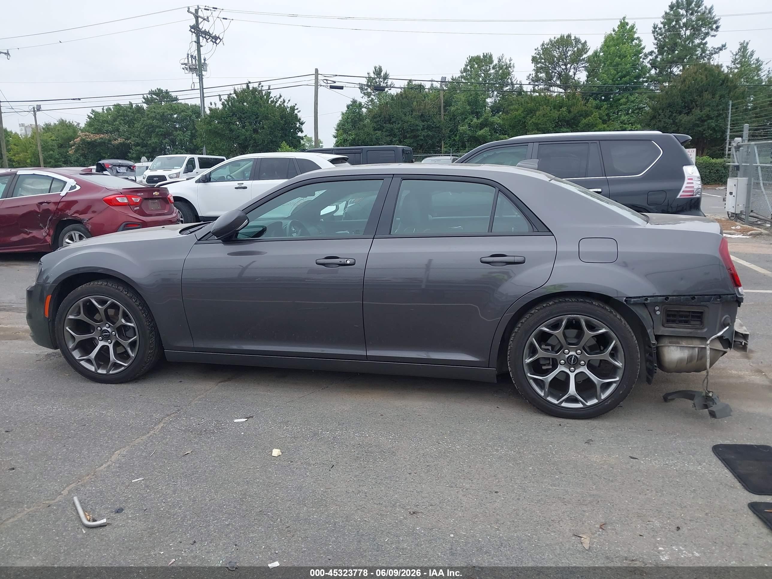 2015 Chrysler 300 300s Серый vin: 2C3CCABG3FH786874