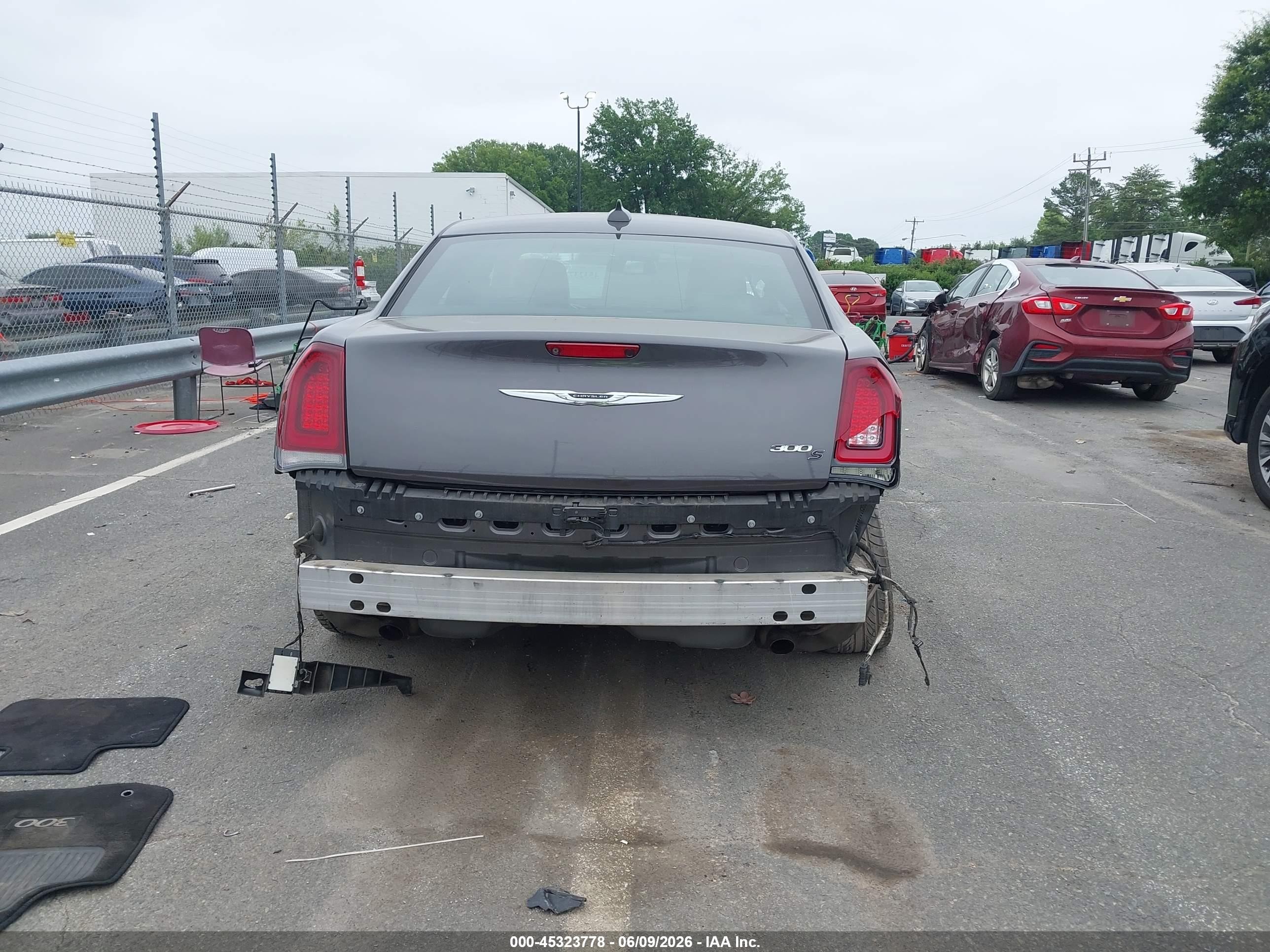 2015 Chrysler 300 300s Серый vin: 2C3CCABG3FH786874