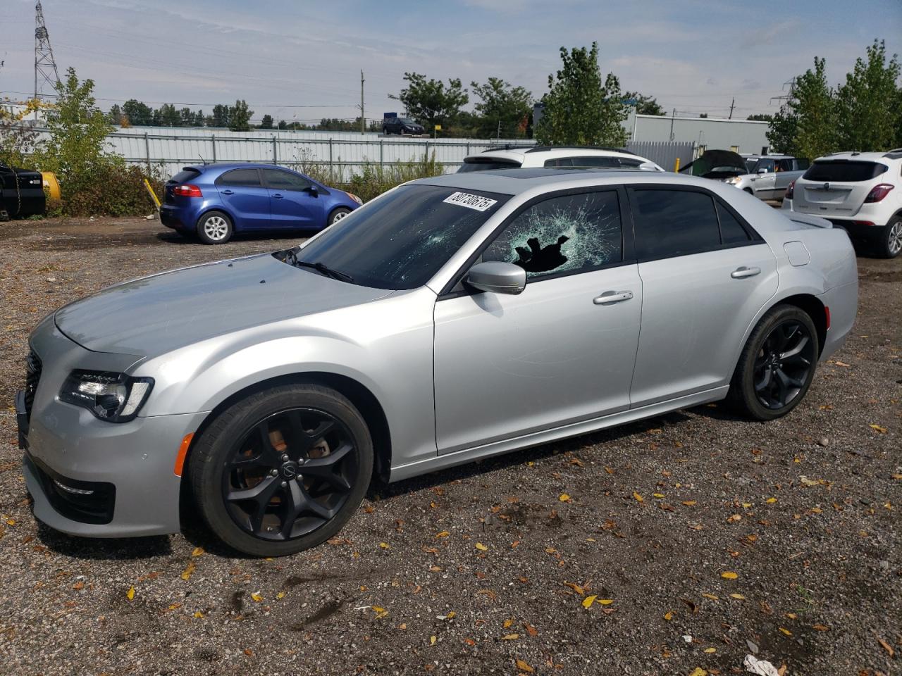 2022 Chrysler 300 S Silver vin: 2C3CCABG3NH130947