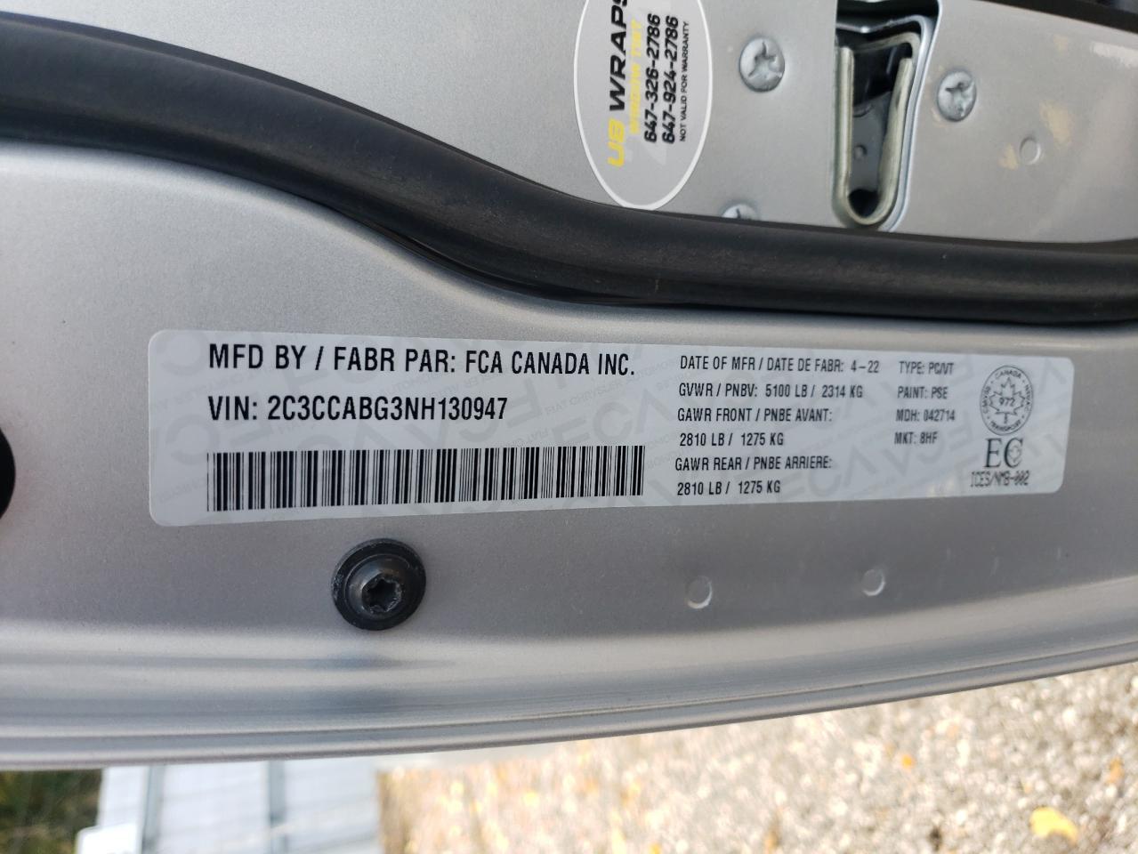 2022 Chrysler 300 S Silver vin: 2C3CCABG3NH130947