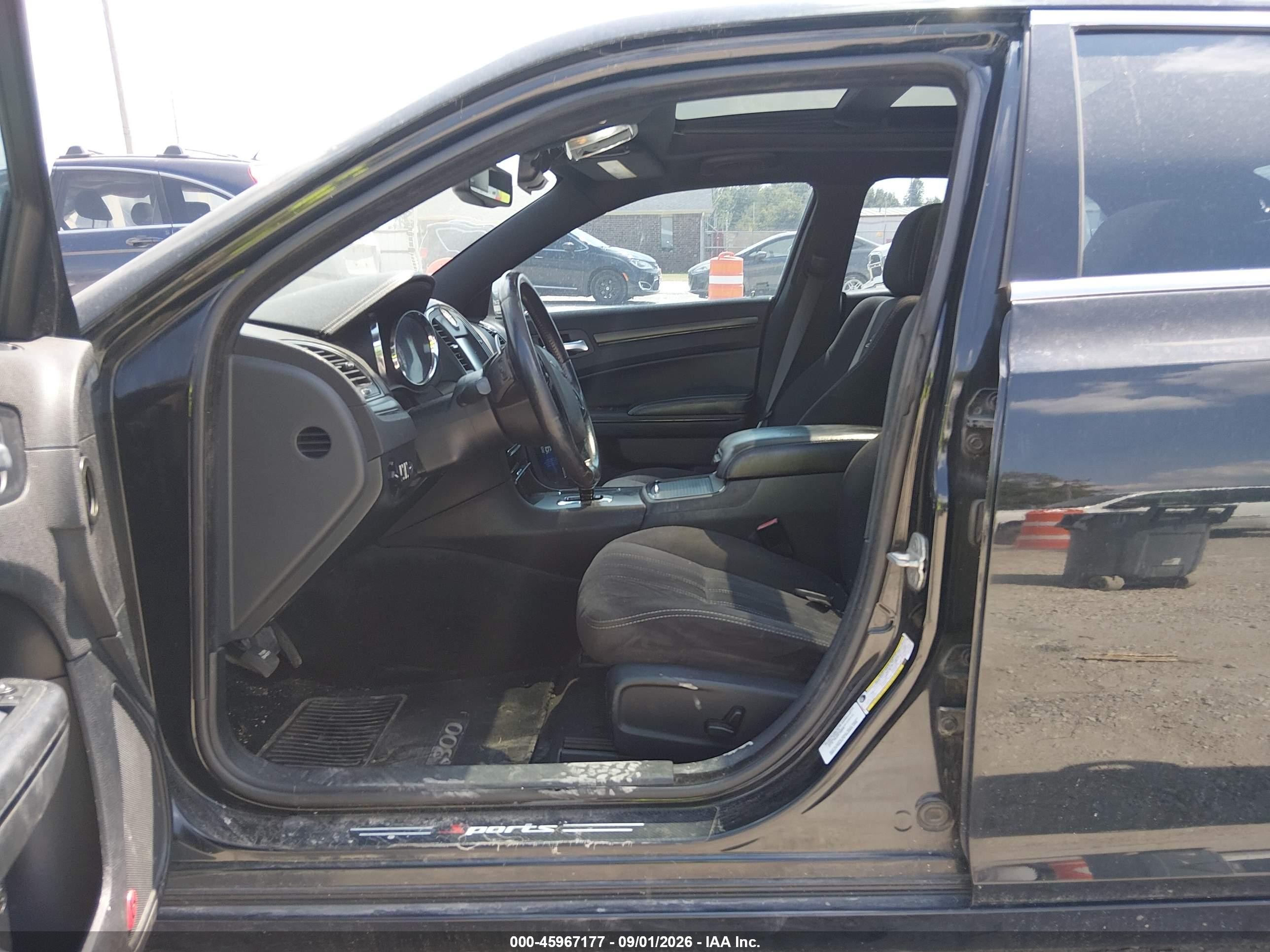 2012 Chrysler 300 S V6 Black vin: 2C3CCABG4CH157264