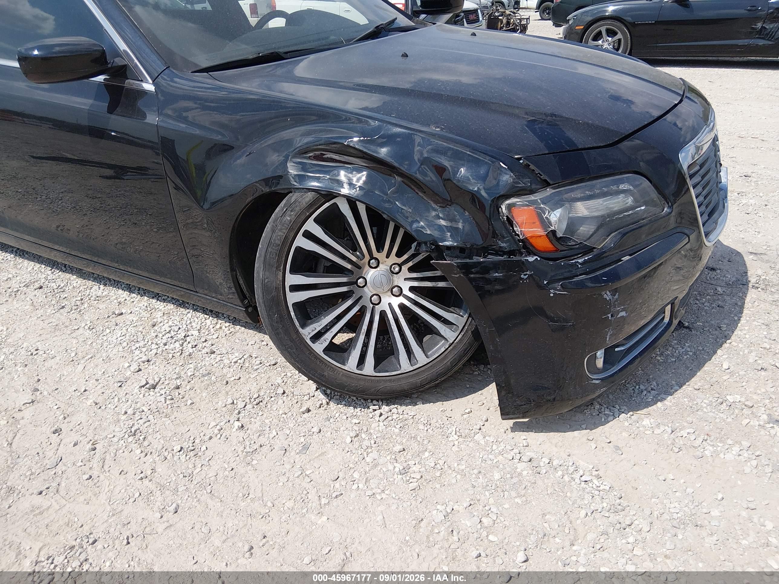 2012 Chrysler 300 S V6 Black vin: 2C3CCABG4CH157264