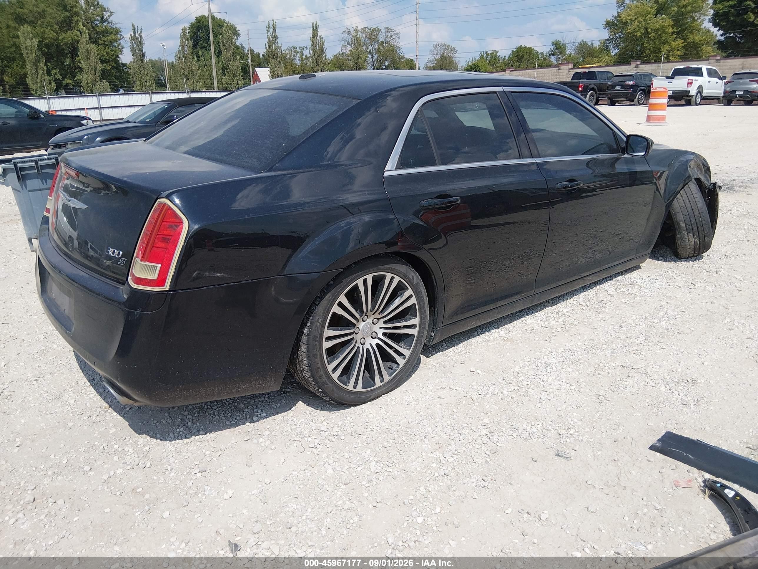 2012 Chrysler 300 S V6 Black vin: 2C3CCABG4CH157264