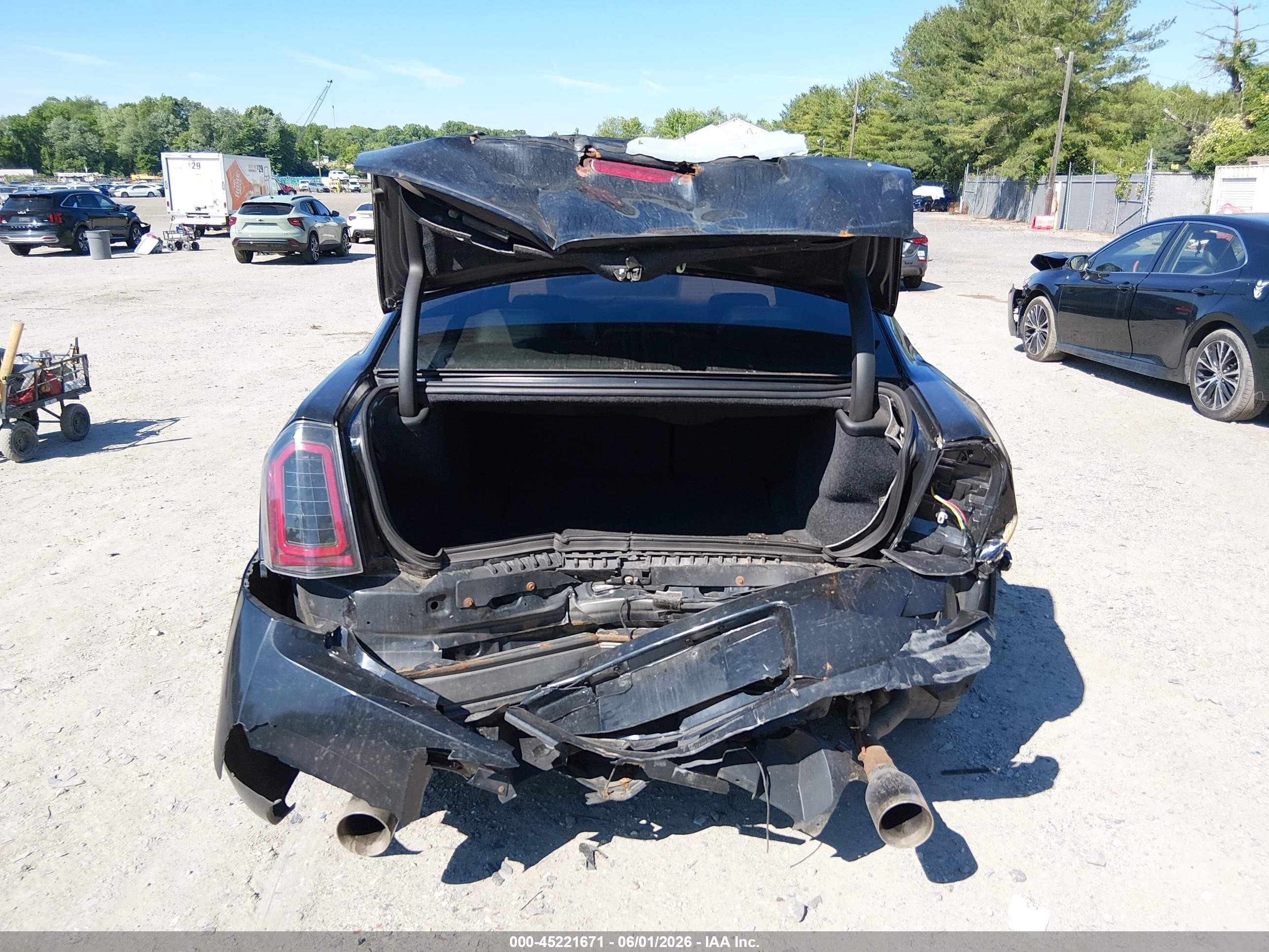 2012 Chrysler 300 S V6 Black vin: 2C3CCABG4CH279235