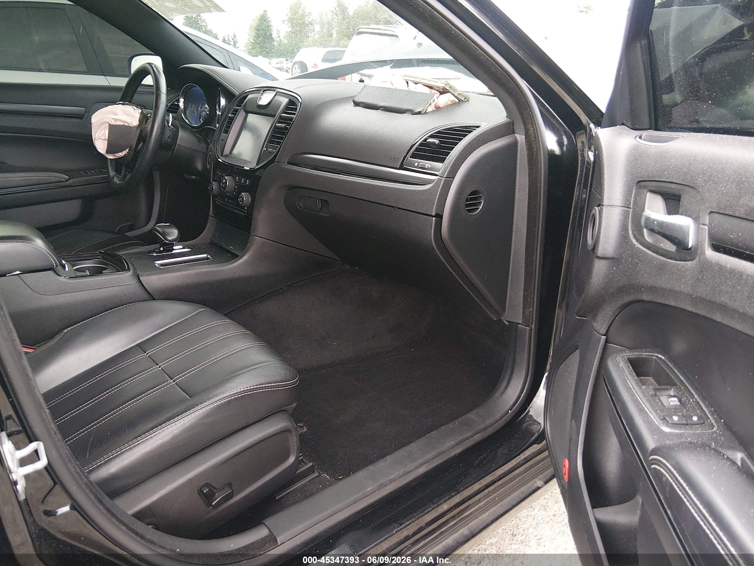2014 Chrysler 300 S Black vin: 2C3CCABG4EH372663