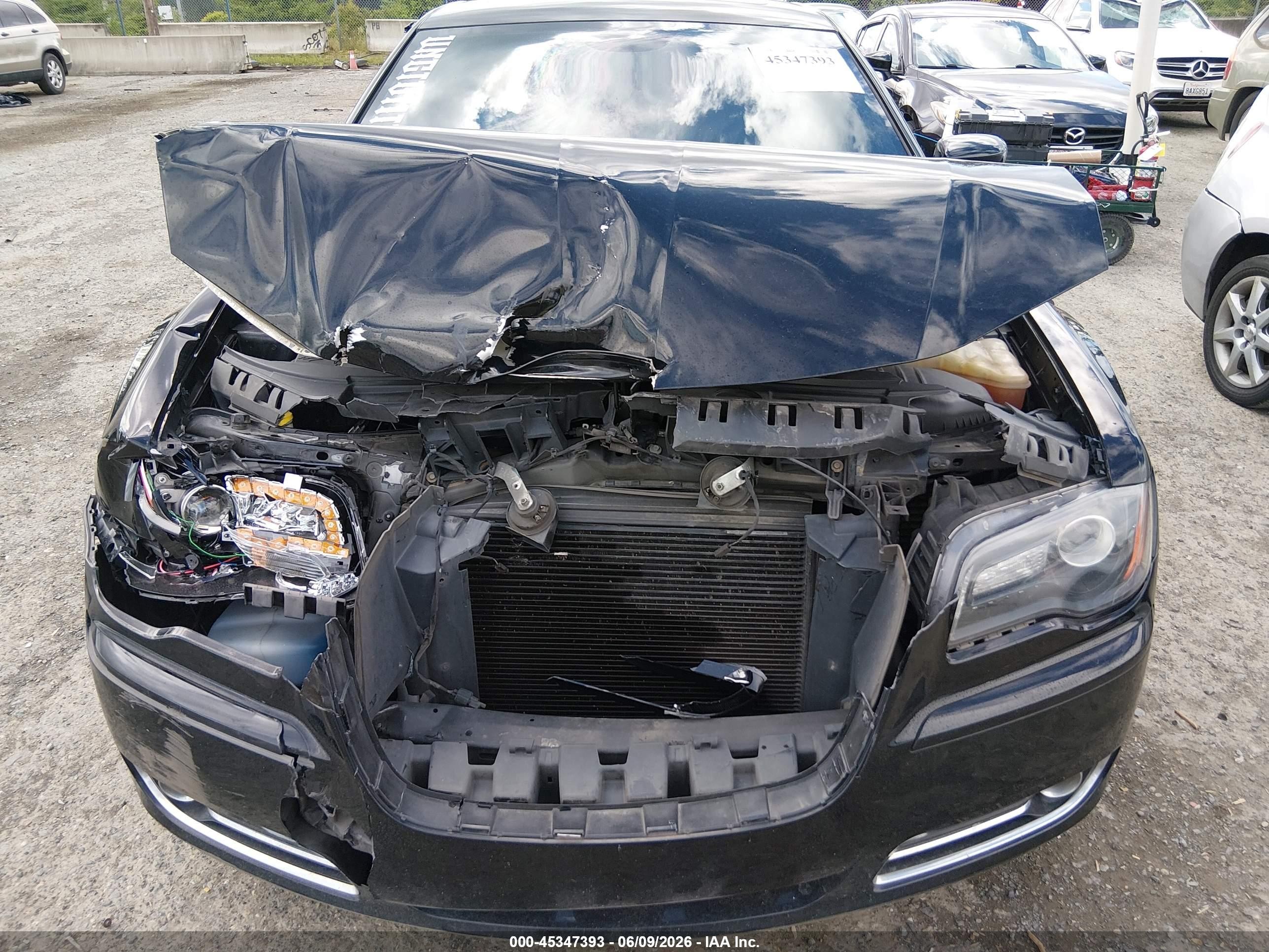 2014 Chrysler 300 S Black vin: 2C3CCABG4EH372663
