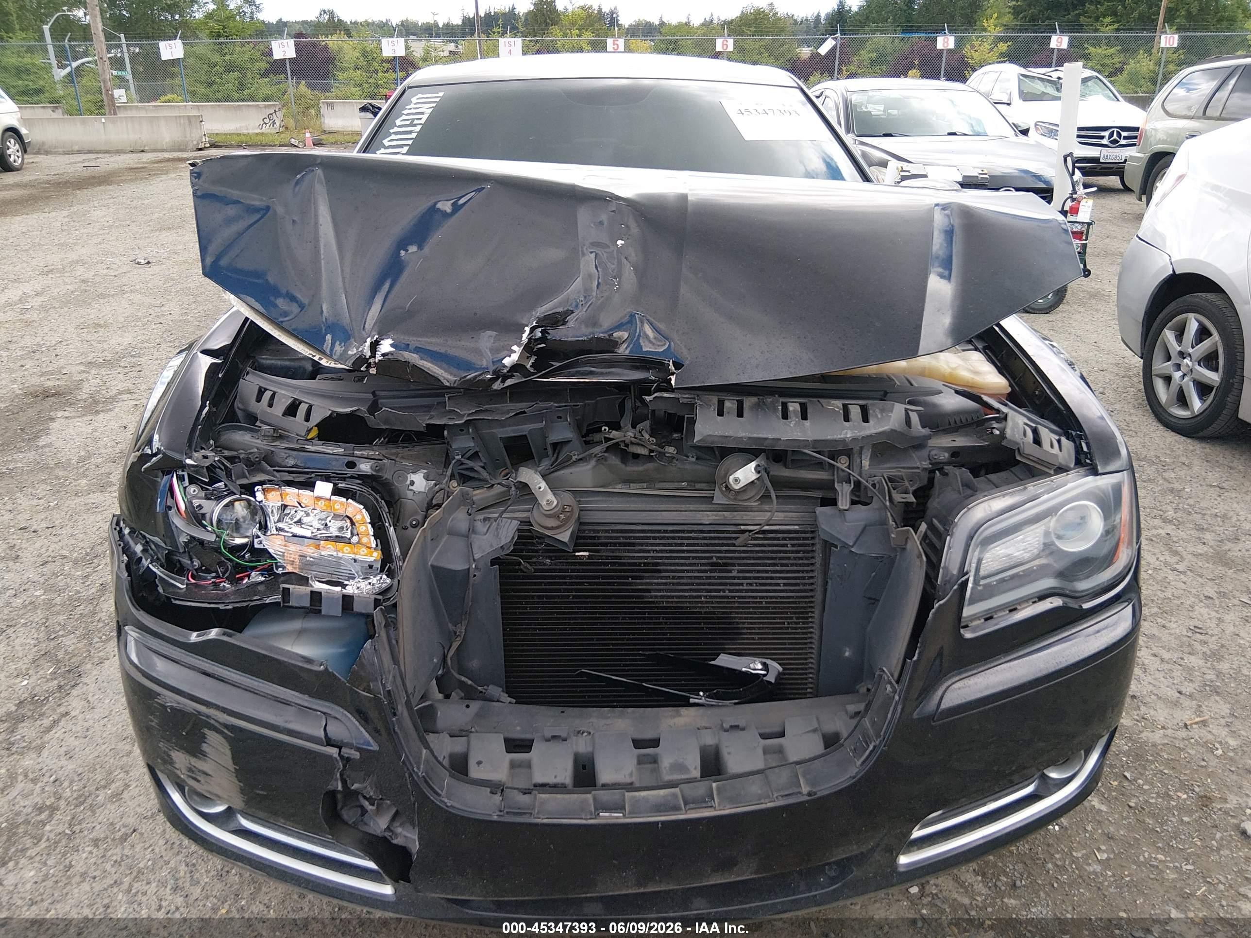 2014 Chrysler 300 S Black vin: 2C3CCABG4EH372663