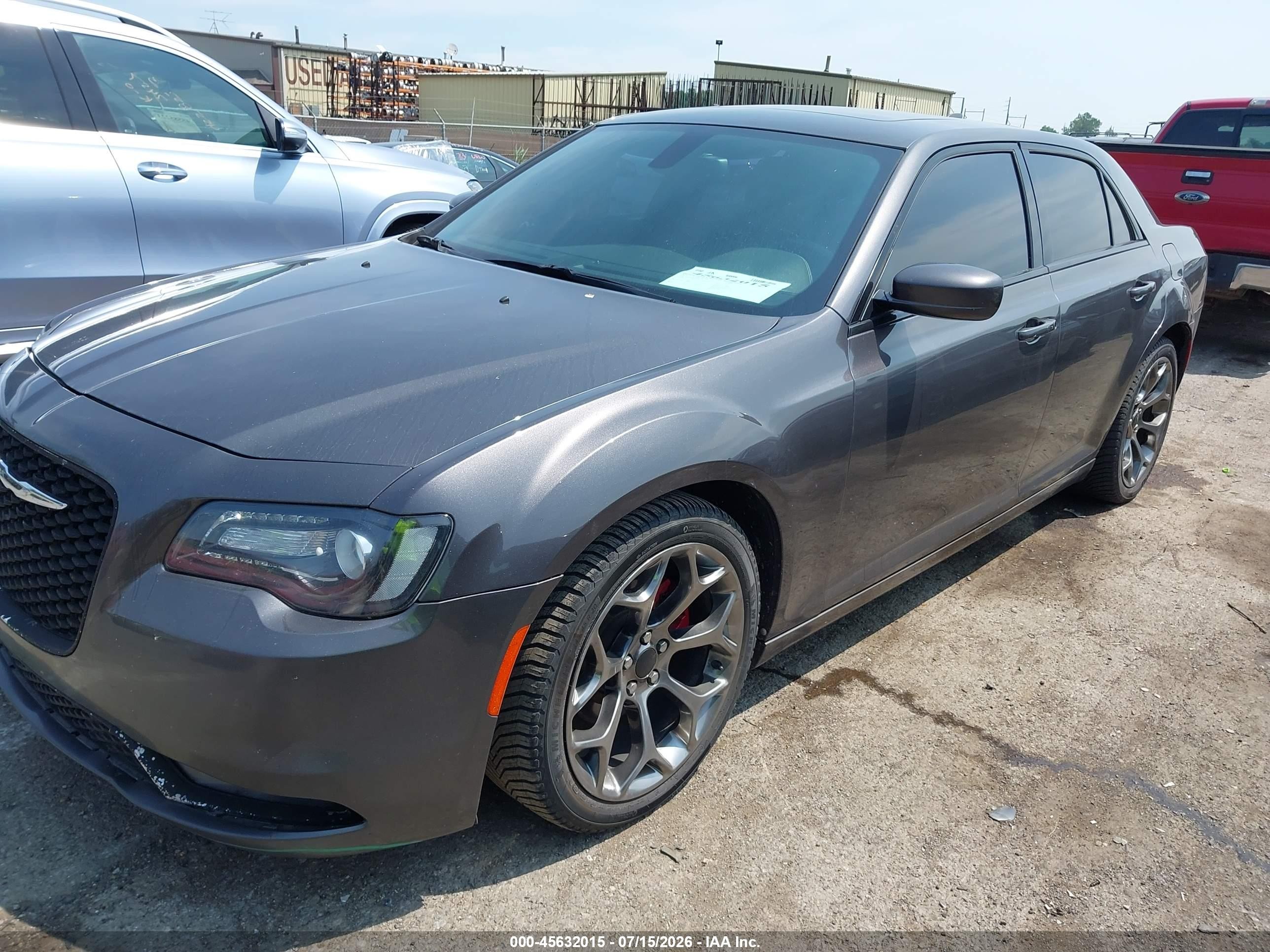 2015 Chrysler 300 300s Gray vin: 2C3CCABG4FH797317