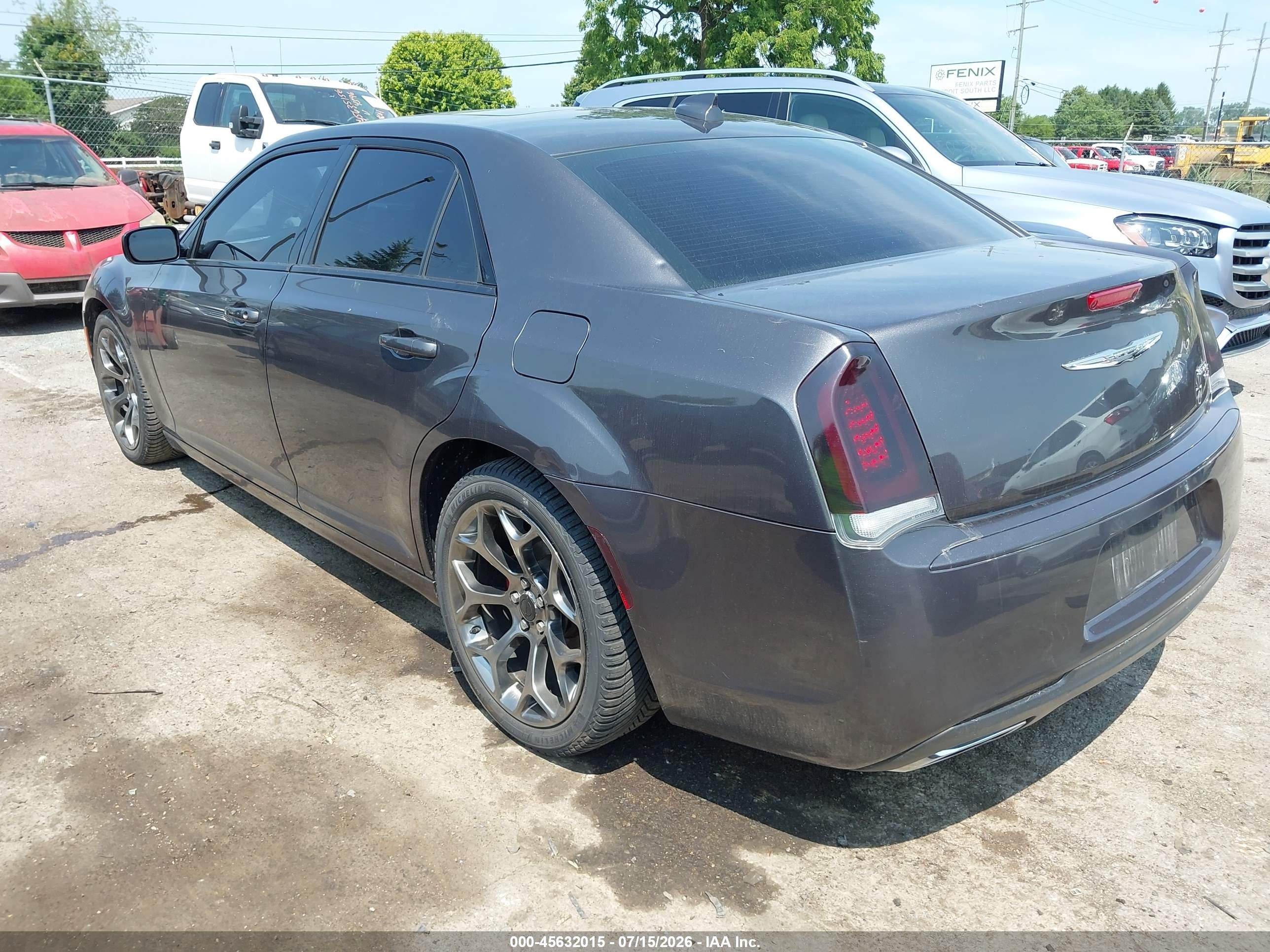 2015 Chrysler 300 300s Gray vin: 2C3CCABG4FH797317