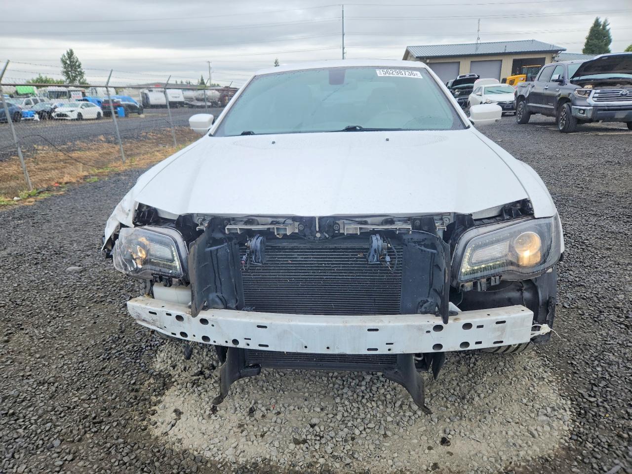 2016 Chrysler 300 S White vin: 2C3CCABG4GH144780