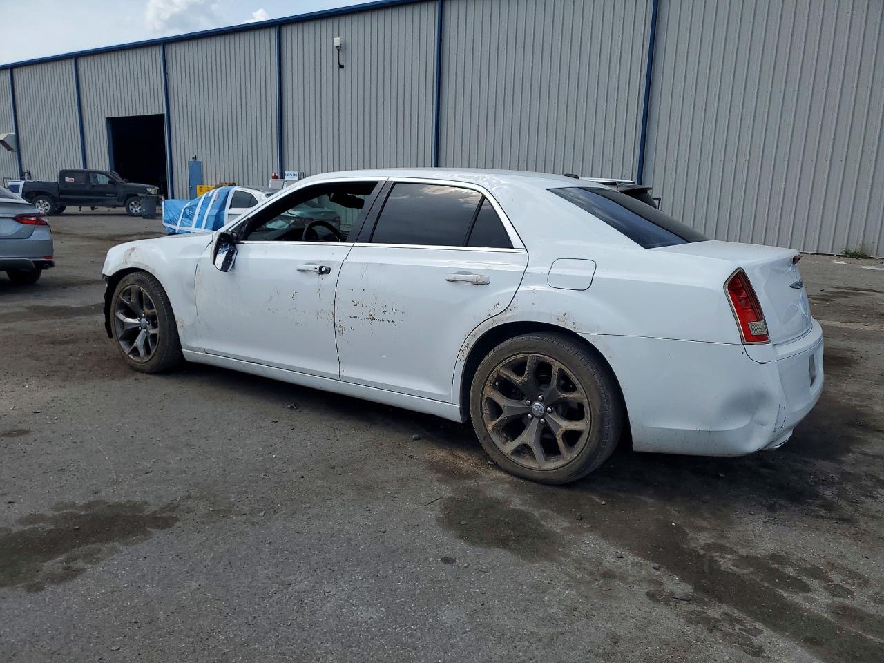 2014 Chrysler 300 S White vin: 2C3CCABG5EH119416