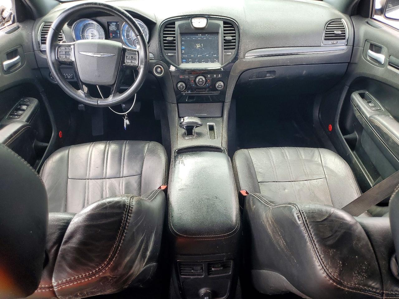 2014 Chrysler 300 S White vin: 2C3CCABG5EH119416