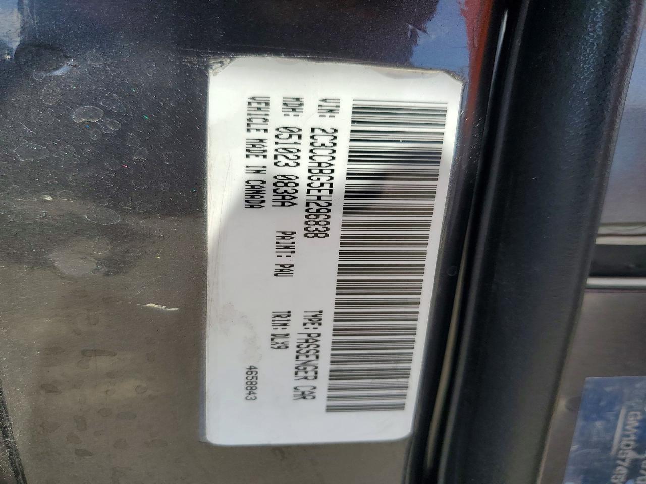 2014 Chrysler 300 S Gray vin: 2C3CCABG5EH296838