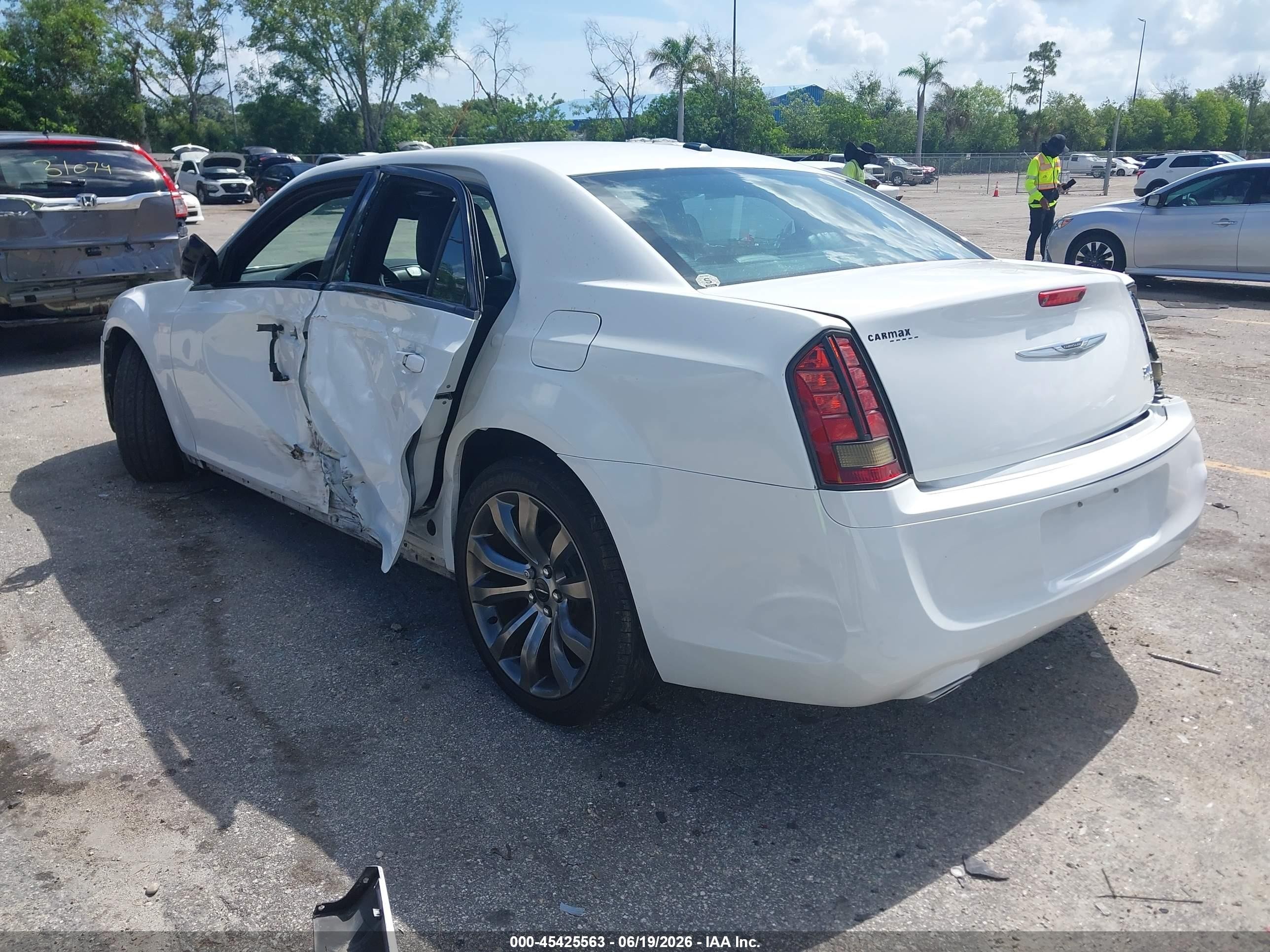 2014 Chrysler 300 300s White vin: 2C3CCABG5EH307109
