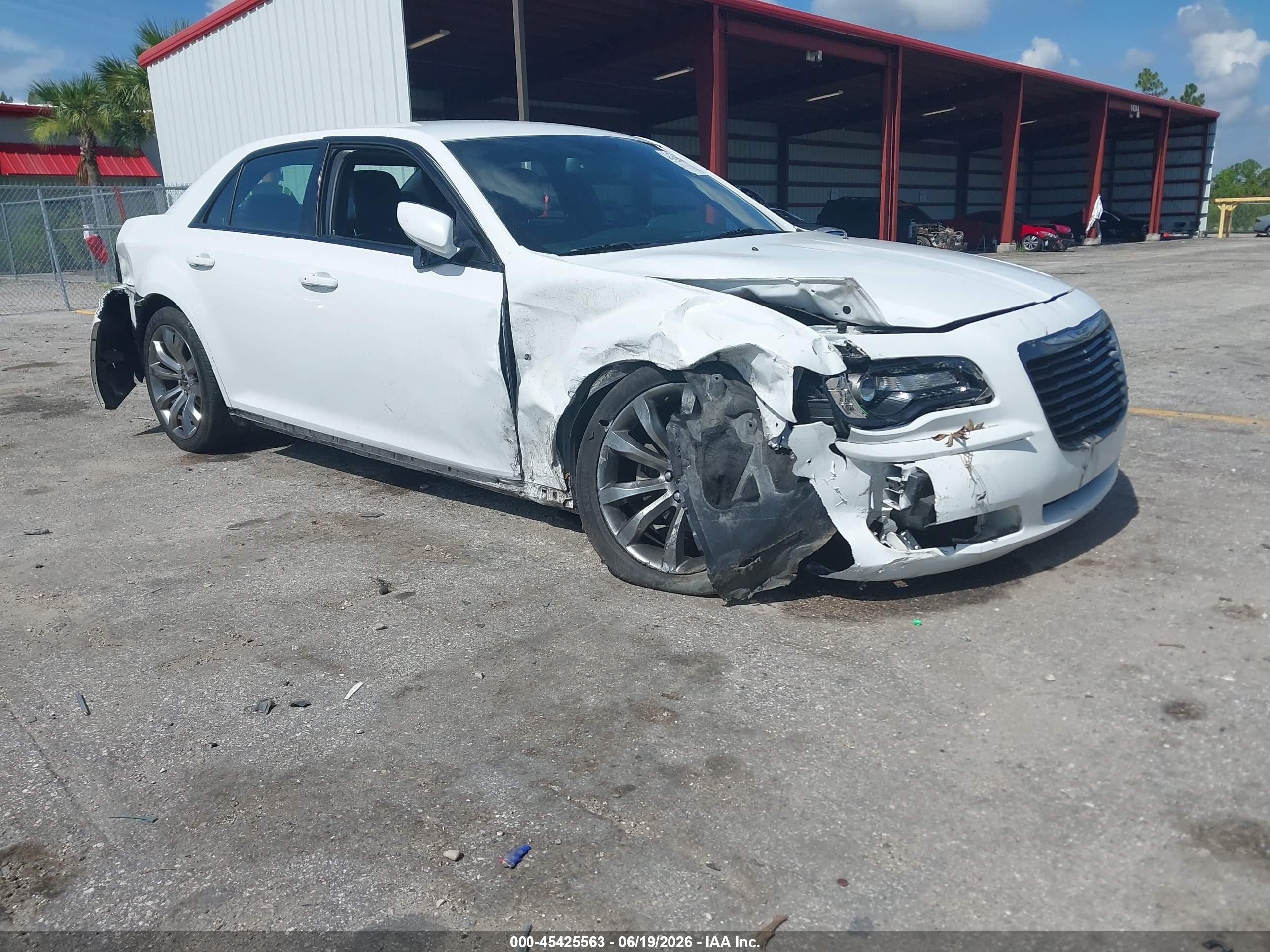 2014 Chrysler 300 300s White vin: 2C3CCABG5EH307109