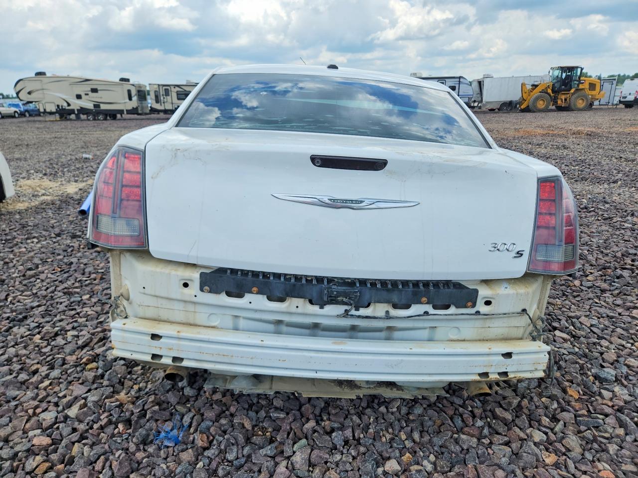 2014 Chrysler 300 S White vin: 2C3CCABG5EH357122