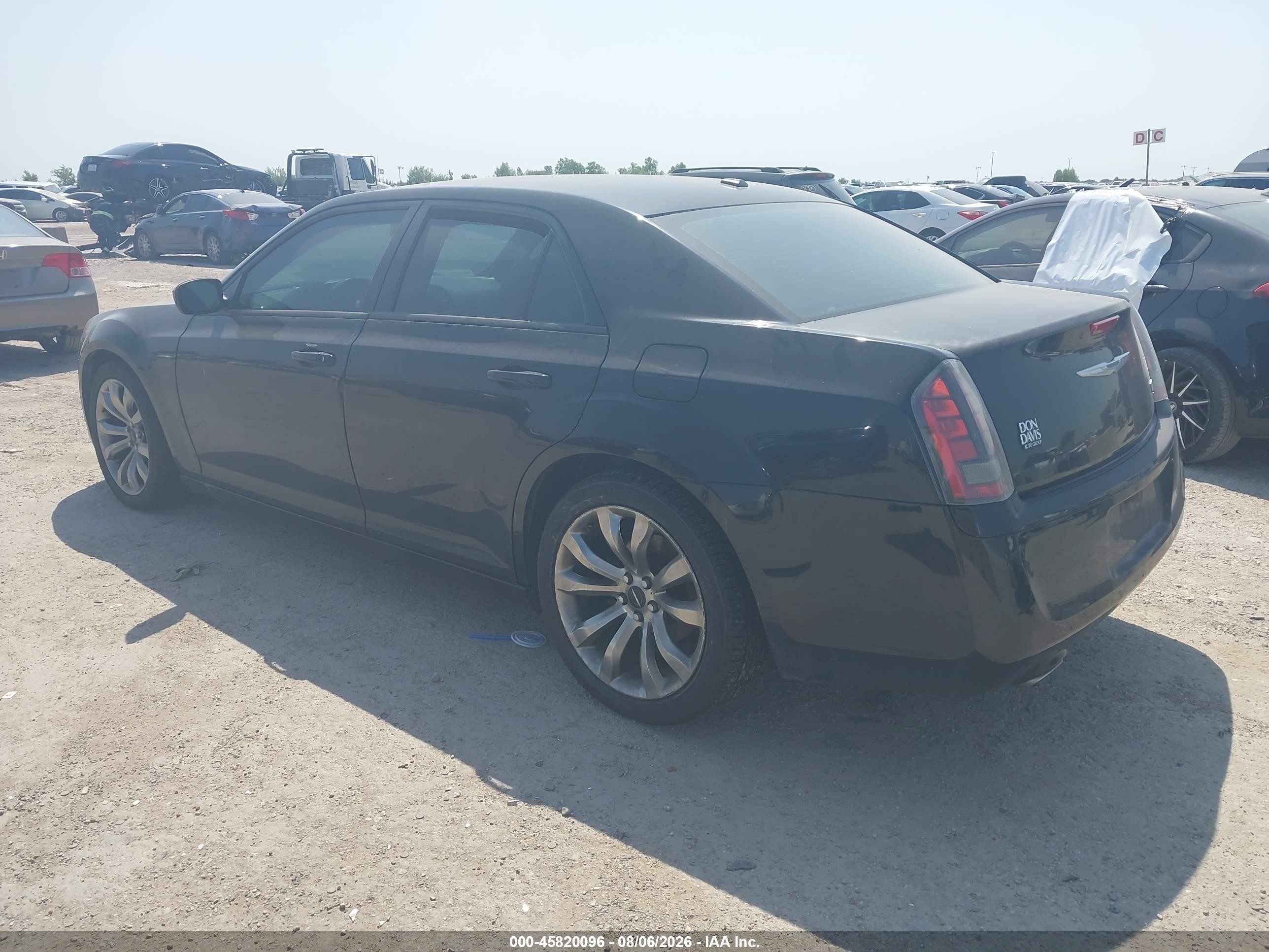 2014 Chrysler 300 300s Черный vin: 2C3CCABG5EH373496