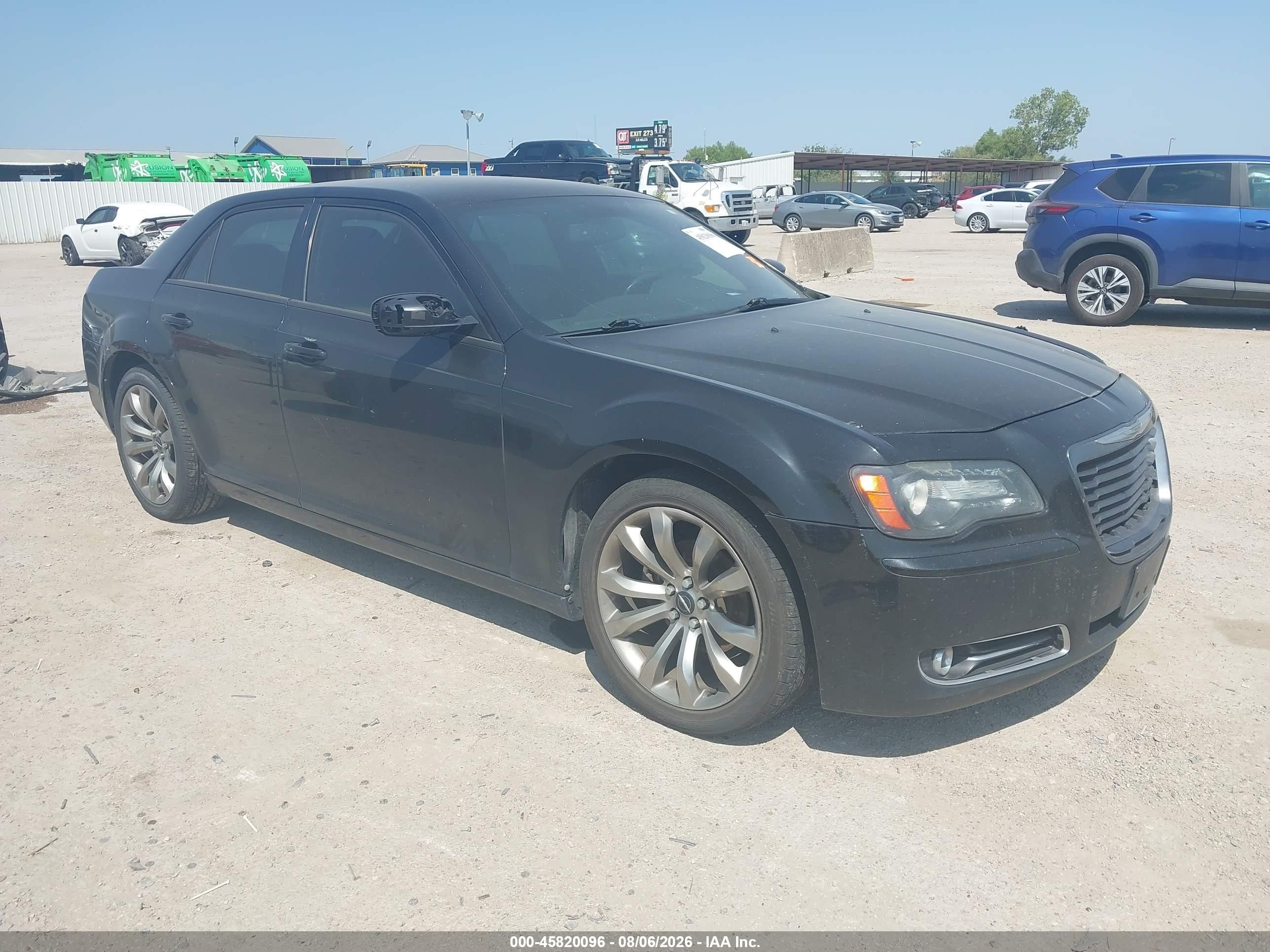 2014 Chrysler 300 300s Черный vin: 2C3CCABG5EH373496
